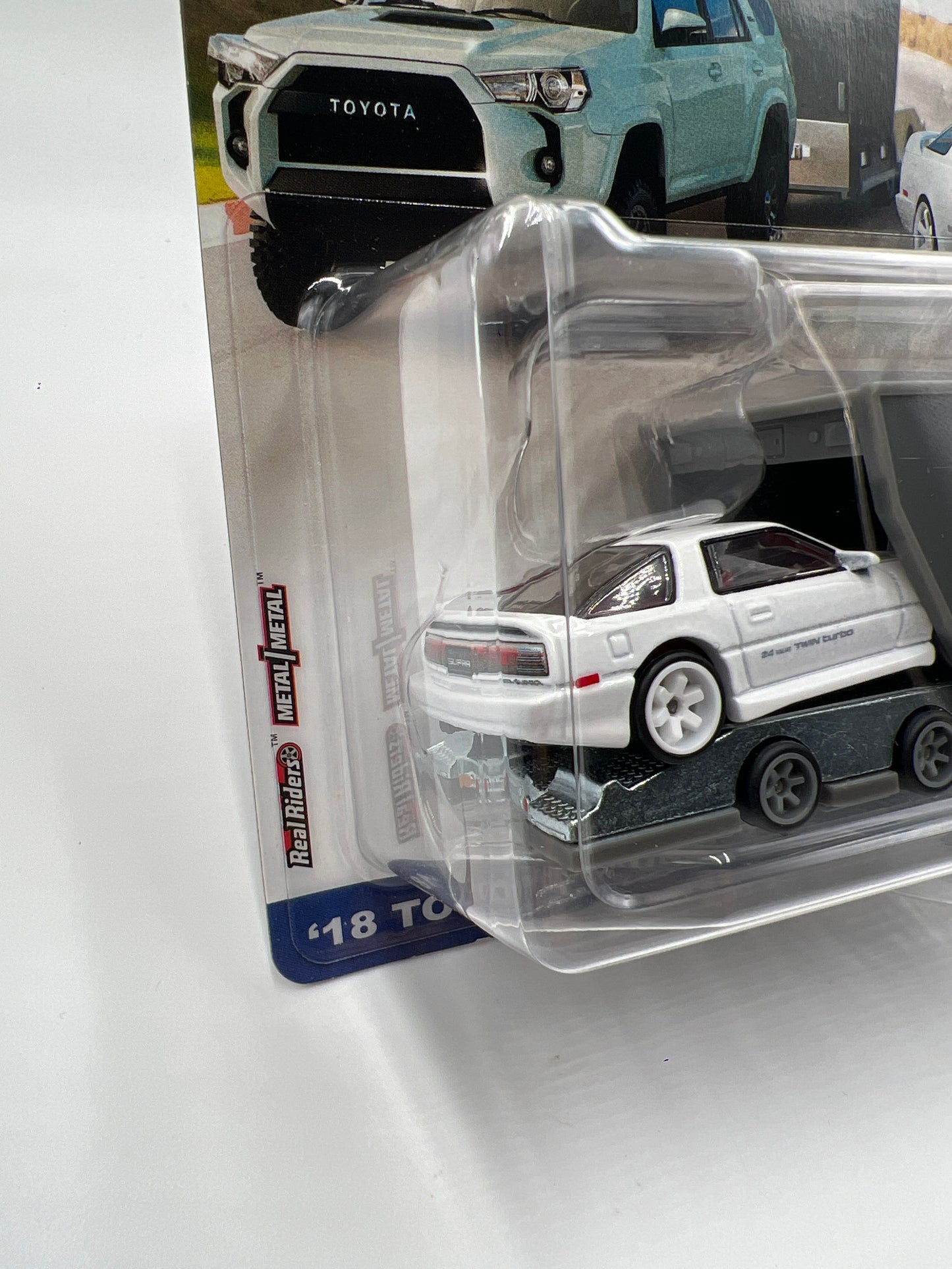 2024 Hot Wheels Team Transport #72 18 Toyota 4Runner & 89 Toyota Supra W/Protector 278C