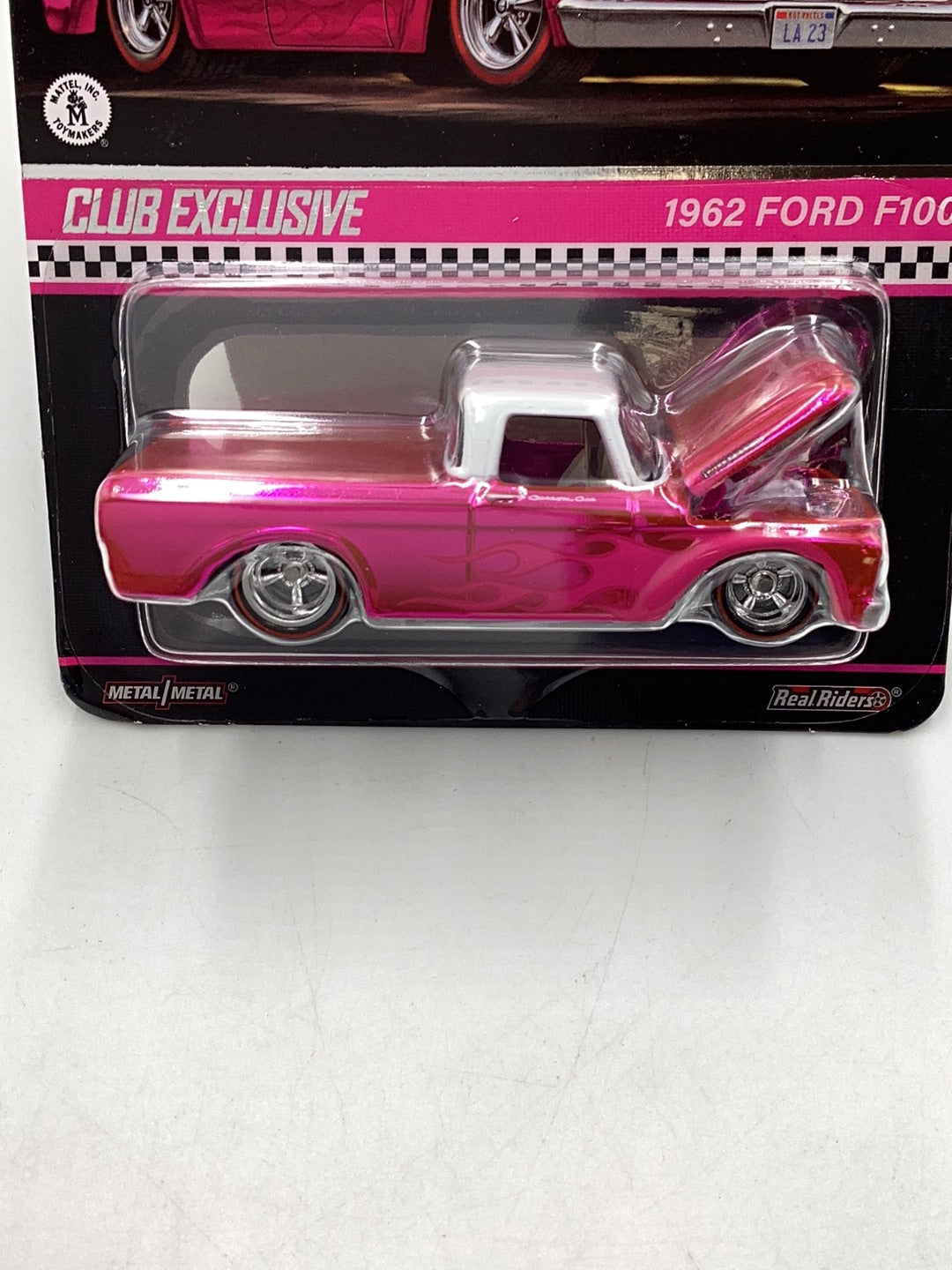 1962 FORD F100 Hot Wheels Collectors Convention RLC édition rose 1962 FORD F100 Hot Wheels Collectors Convention RLC édition rose