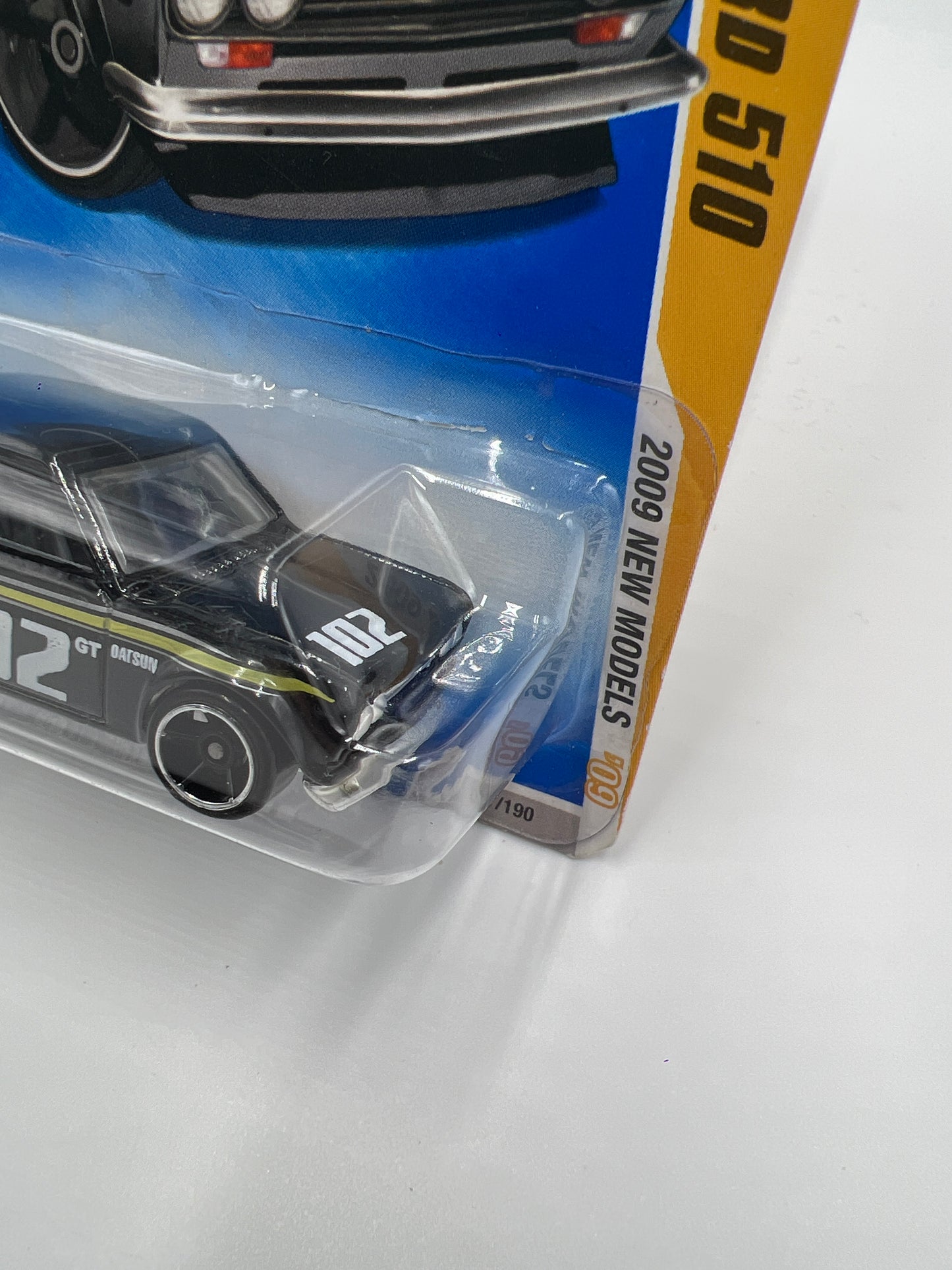 2009 Hot Wheels New Models #37 Datsun Bluebird 510 Black SR