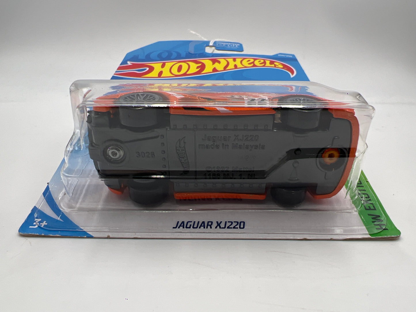 2019 Hot Wheels HW Exotics #234 Jaguar XJ220 Orange 65B