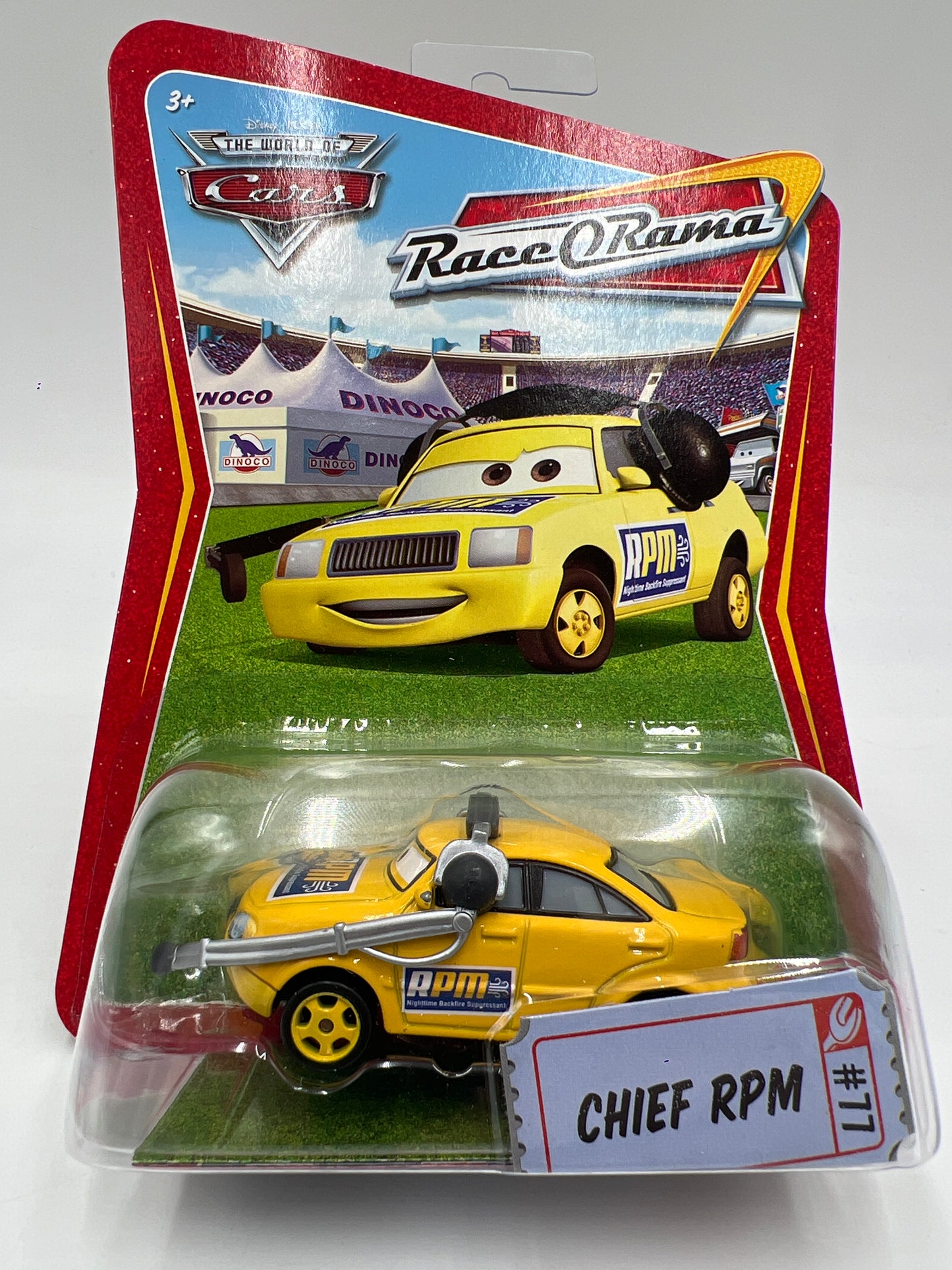 Disney Pixar Cars Race O Rama #77 Chief RPM 138A