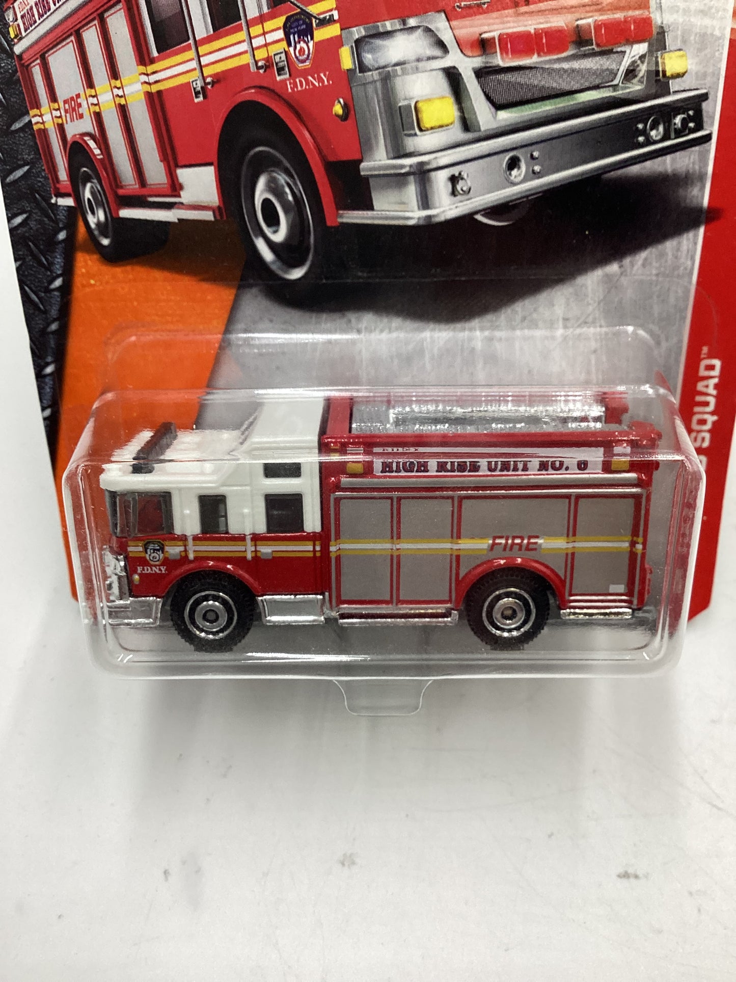 2011 Matchbox #87 MB MBX Heroic Rescue Hazard Squad FDNY High Rise Unit