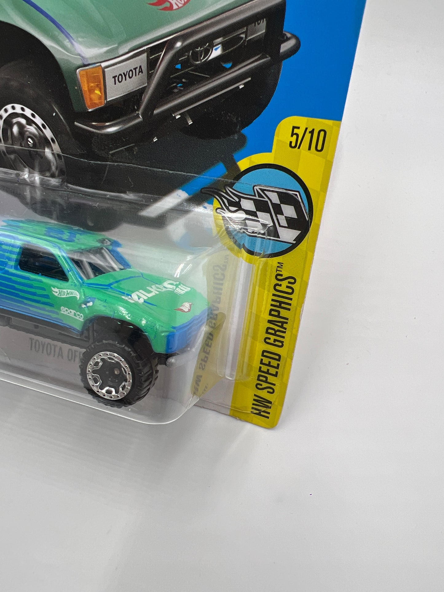 2017 Hot Wheels Speed Graphics #78 Toyota Off-Road Truck Falken 93D