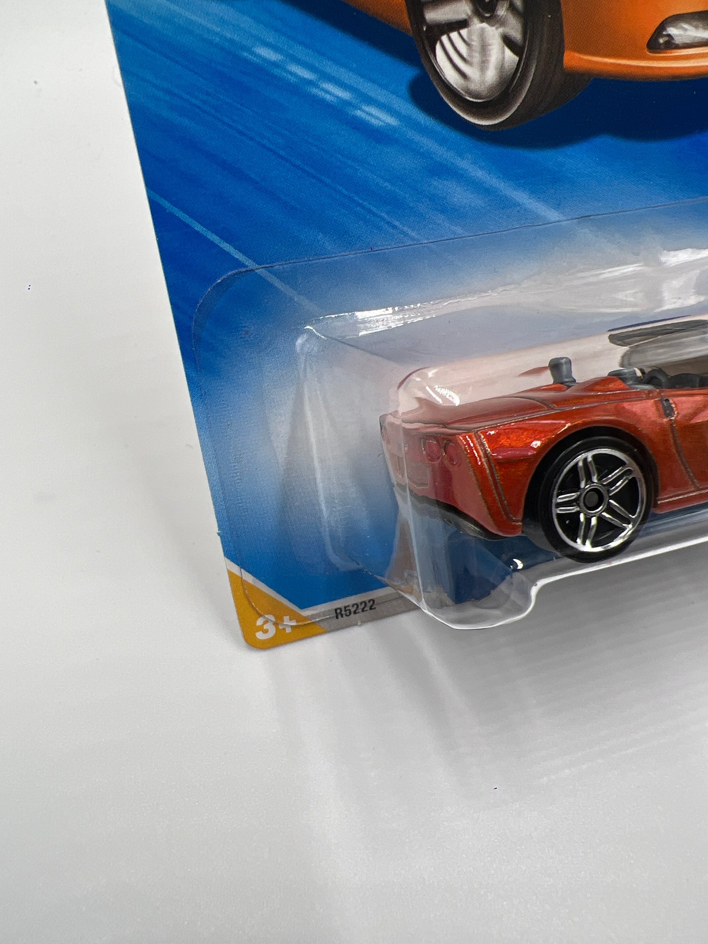 2009 Hot Wheels New Models #3 Corvette C6 Orange 17D