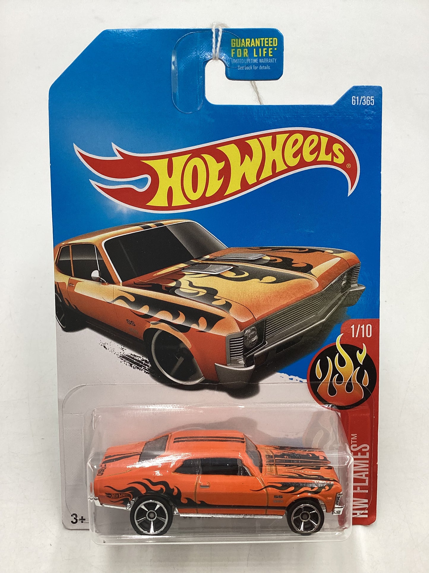 2017 Hot wheels #061 68 Chevy Nova Orange