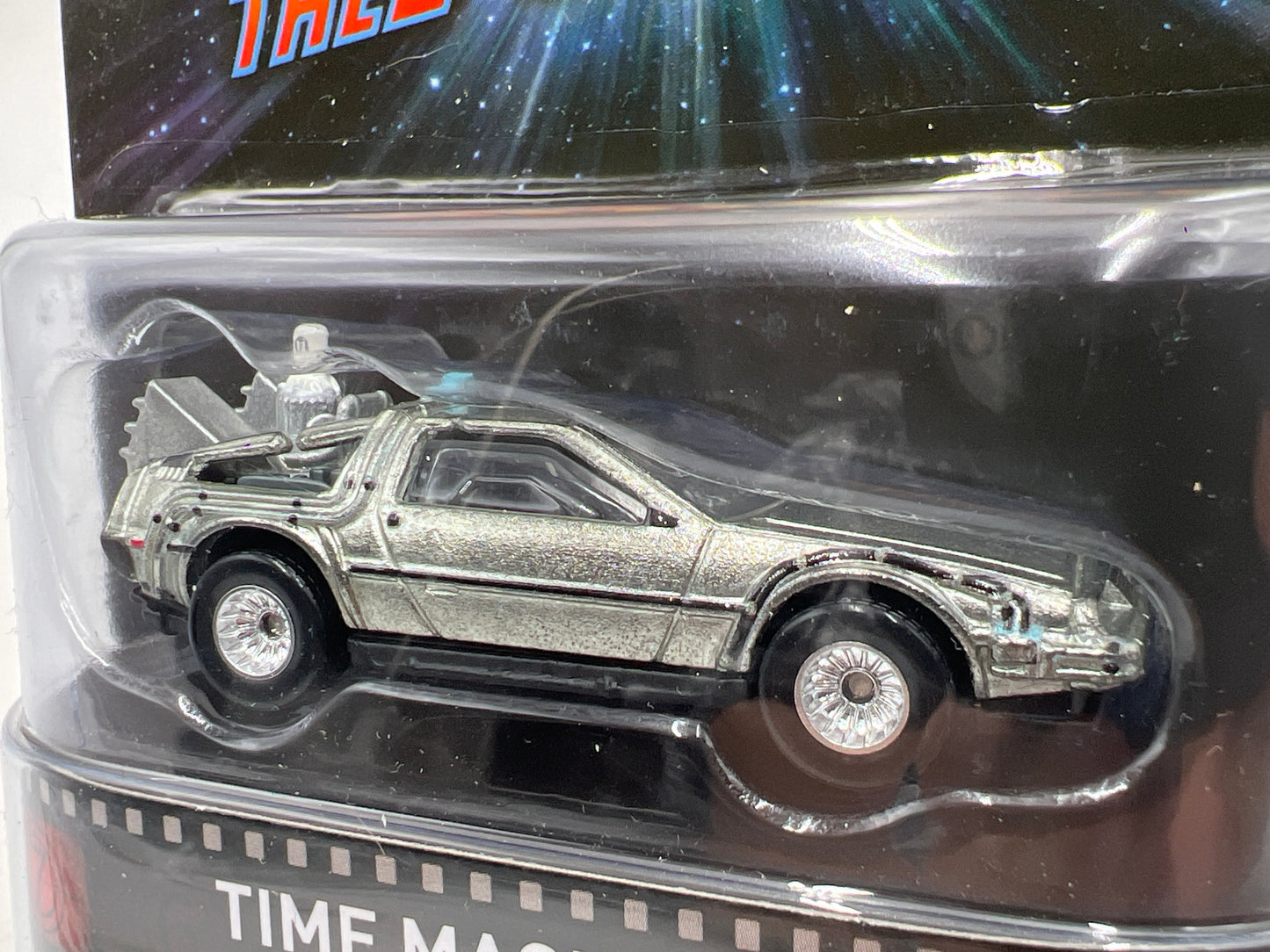 Hot Wheels Premium Retro Entertainment Back To The Future Time Machine Mr Fusion W/Protector
