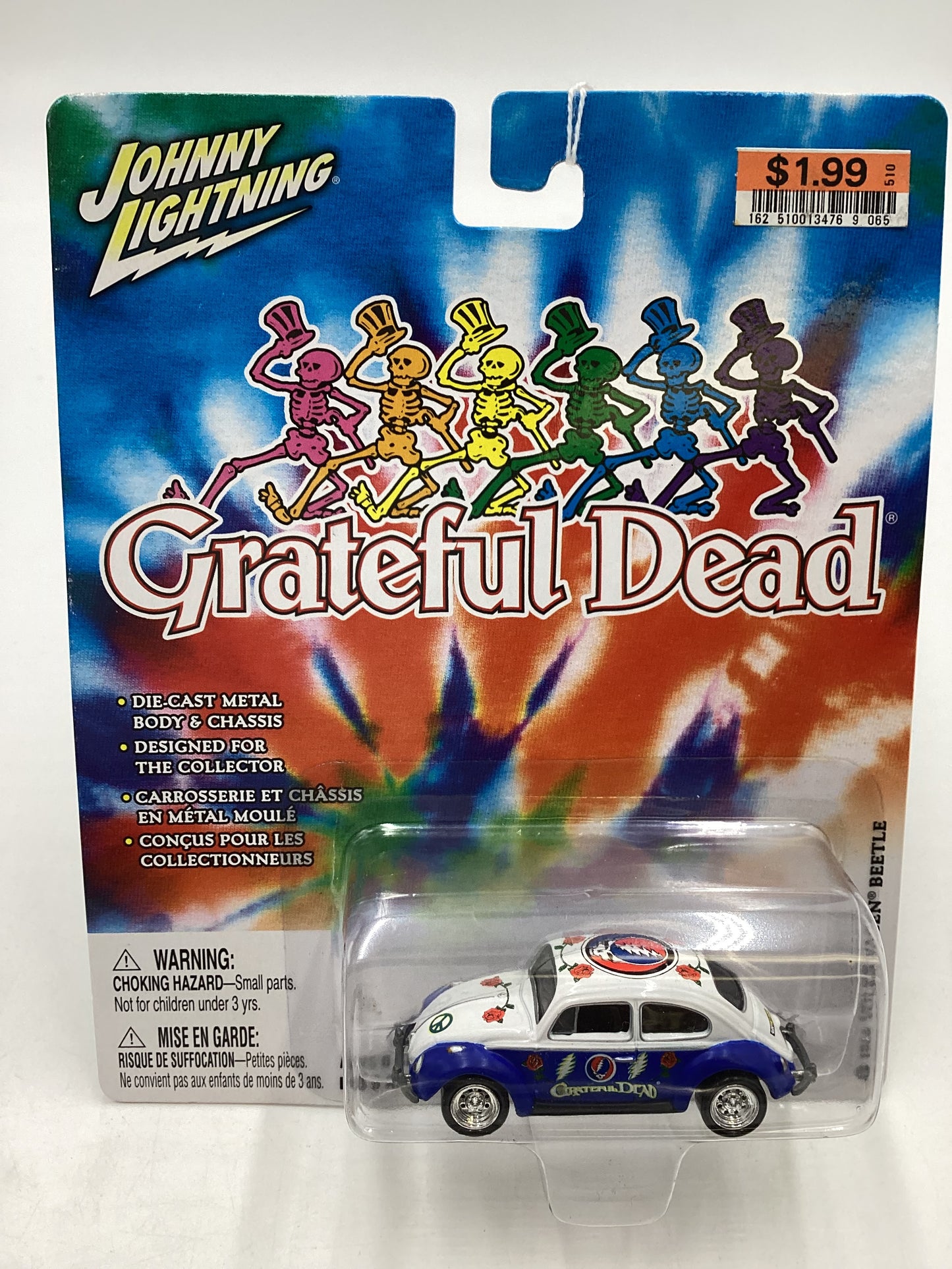 Johnny Lightning Grateful Dead 1966 Volkswagen Beetle