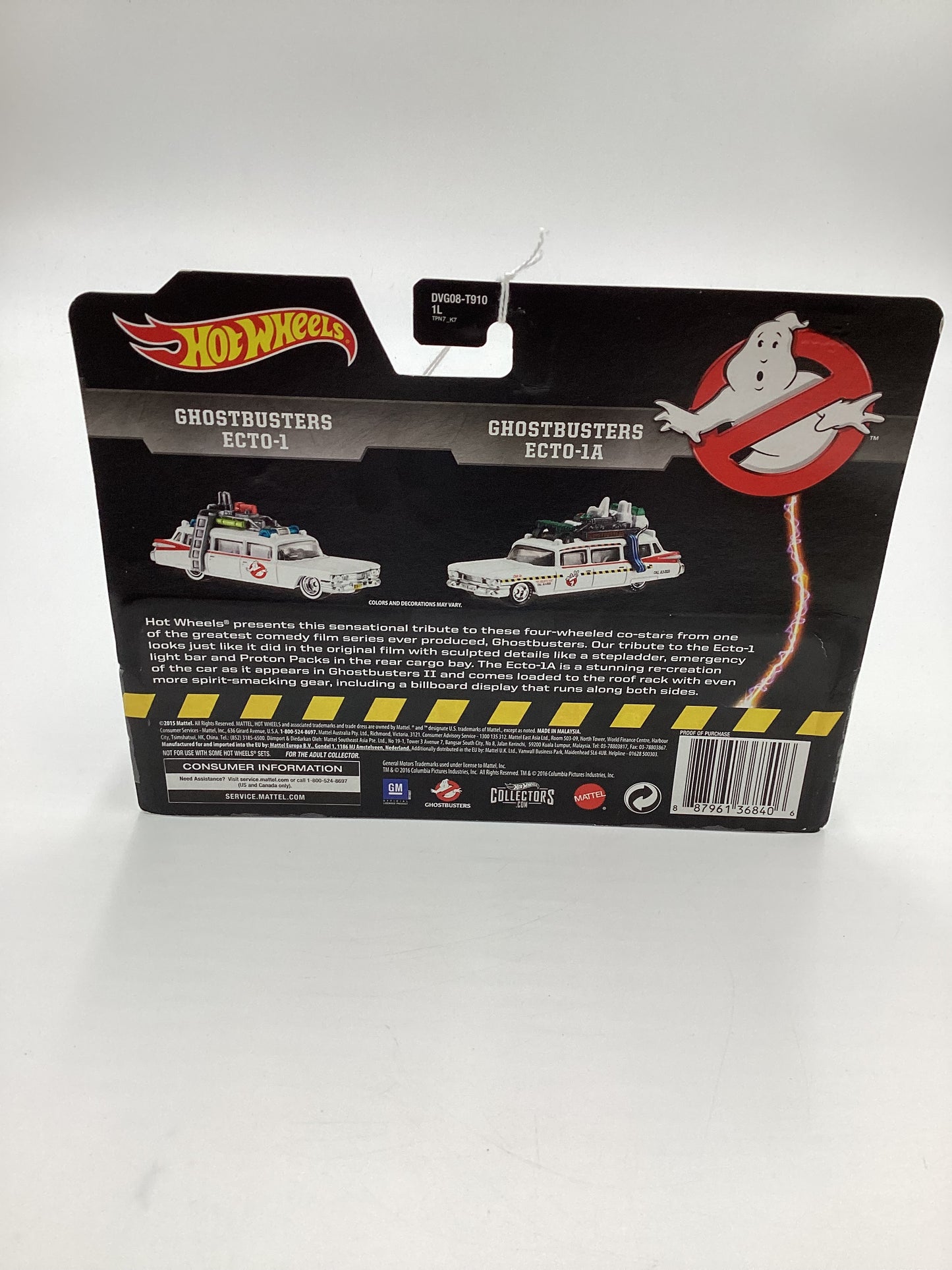 Hot wheels Classic Ghostbusters 2 Pack Premium Ghostbusters Ecto-1 & Ecto-1A 281A