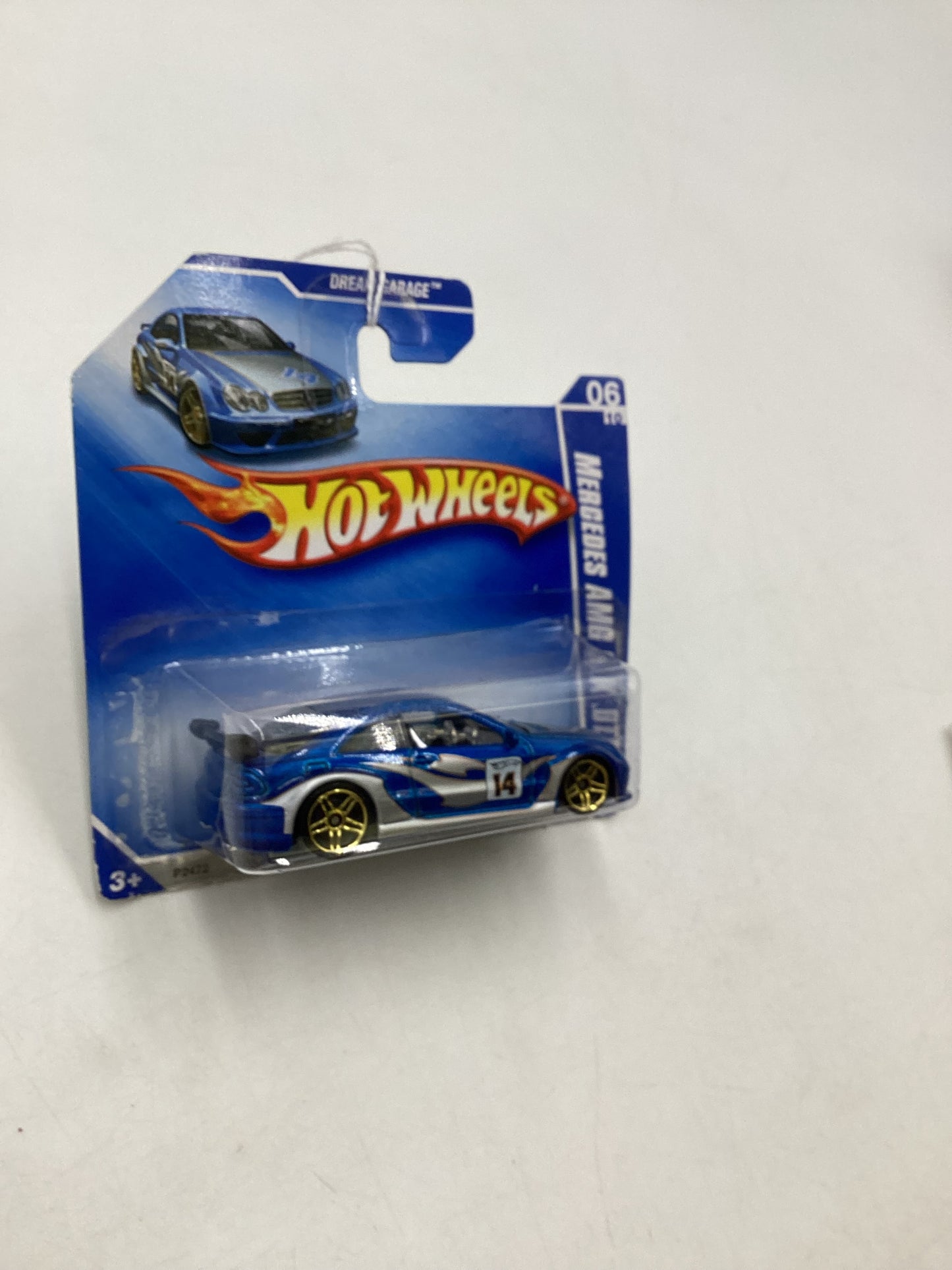 2009 Hot Wheels #152 Mercedes AMG CLK DTM Blue