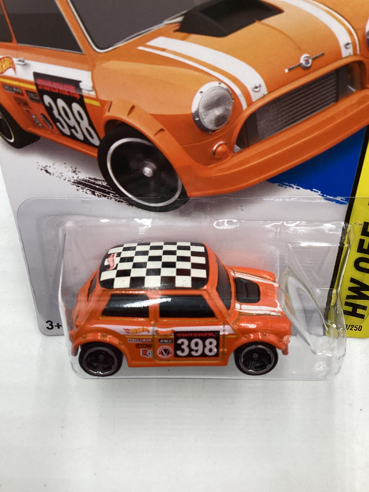 2015 Hot Wheels Off Road #80 Morris Mini Orange 68E