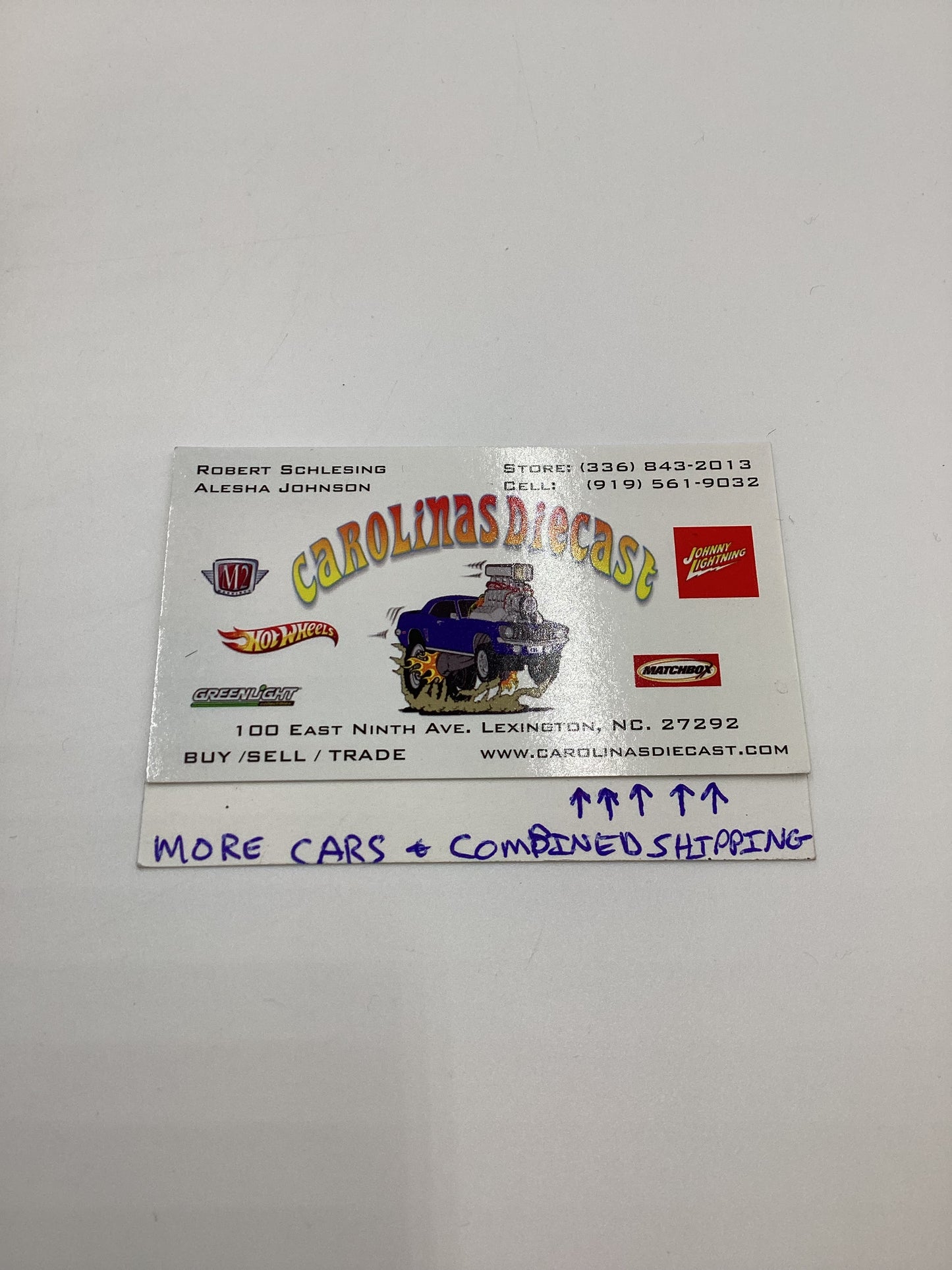 Disney Pixar Cars Thunder Hollow Blind Spot Blue/Pink VHTF