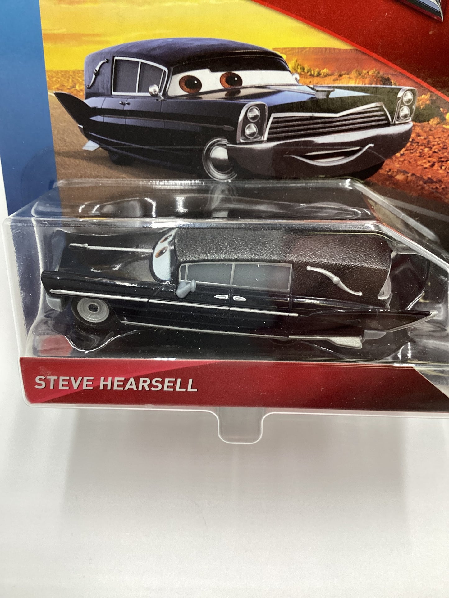 Disney Pixar Cars Florida 500 Steve Hearsell Black