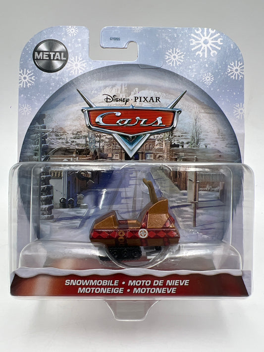 Disney Pixar Cars Winter Christmas Edition Snowmobile