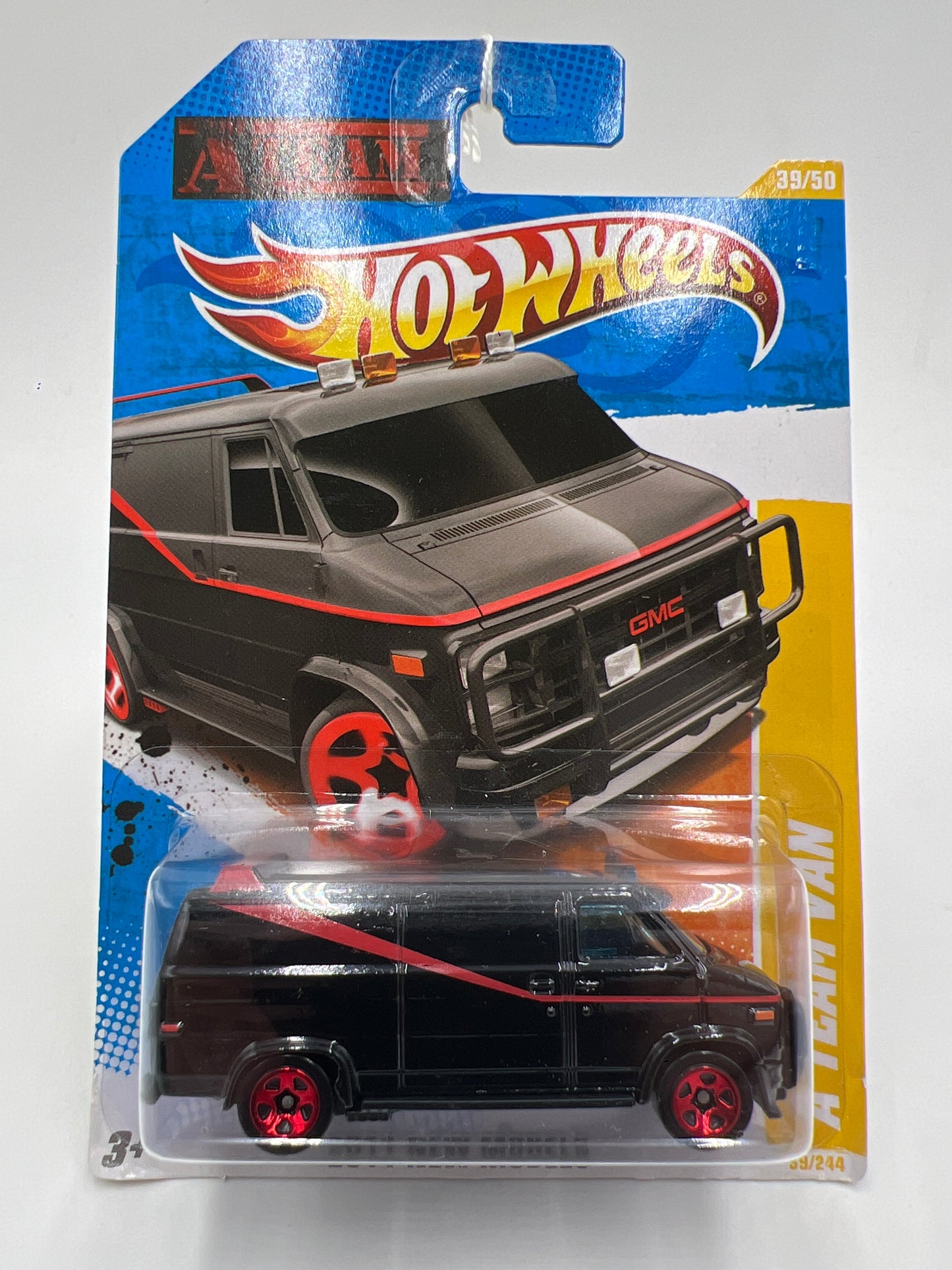 2011 Hot Wheels New Models #39 A Team Van Black SR