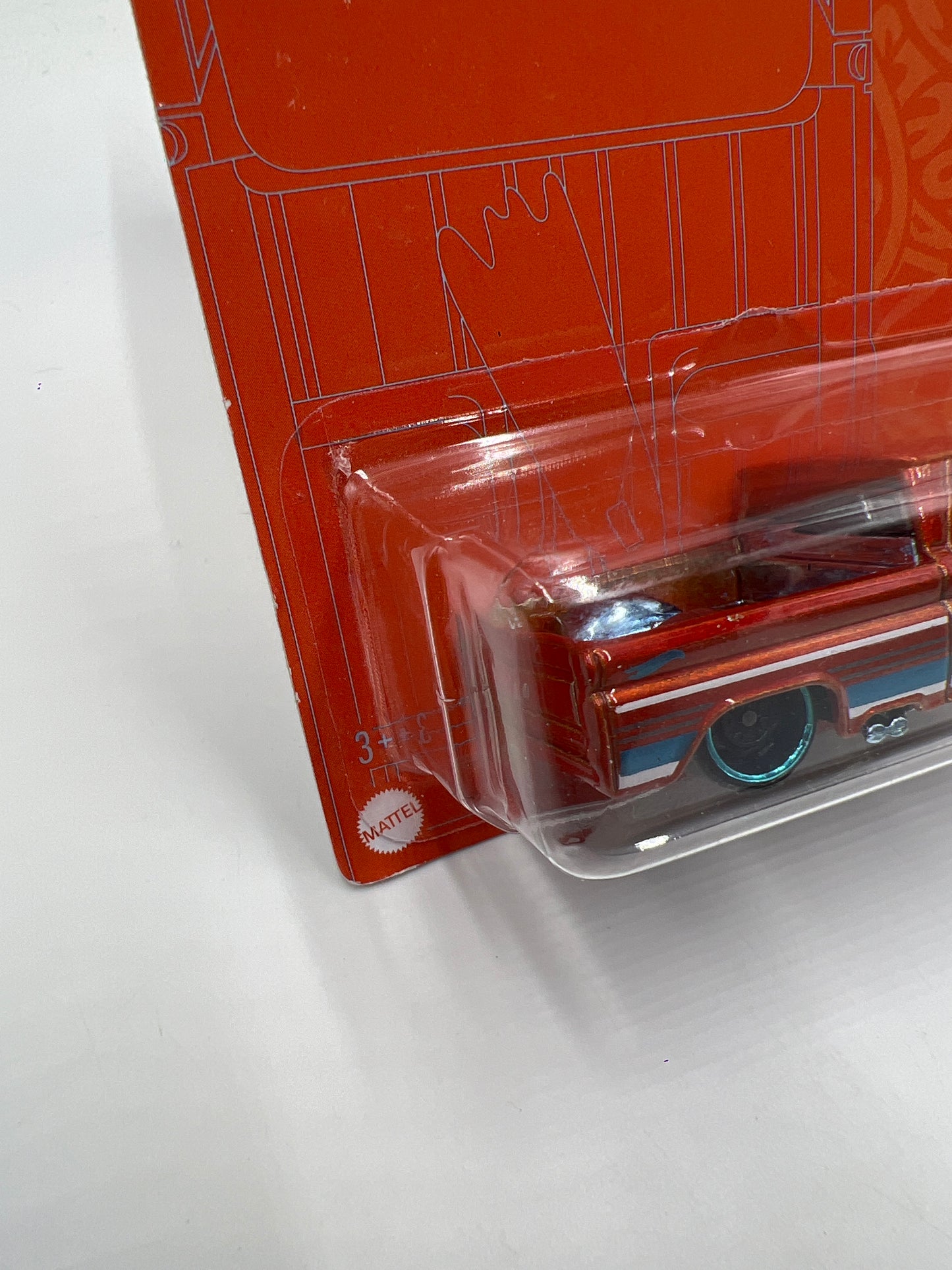 2021 Hot Wheels 53rd Anniversary Set #3 Custom 62 Chevy Pickup Orange