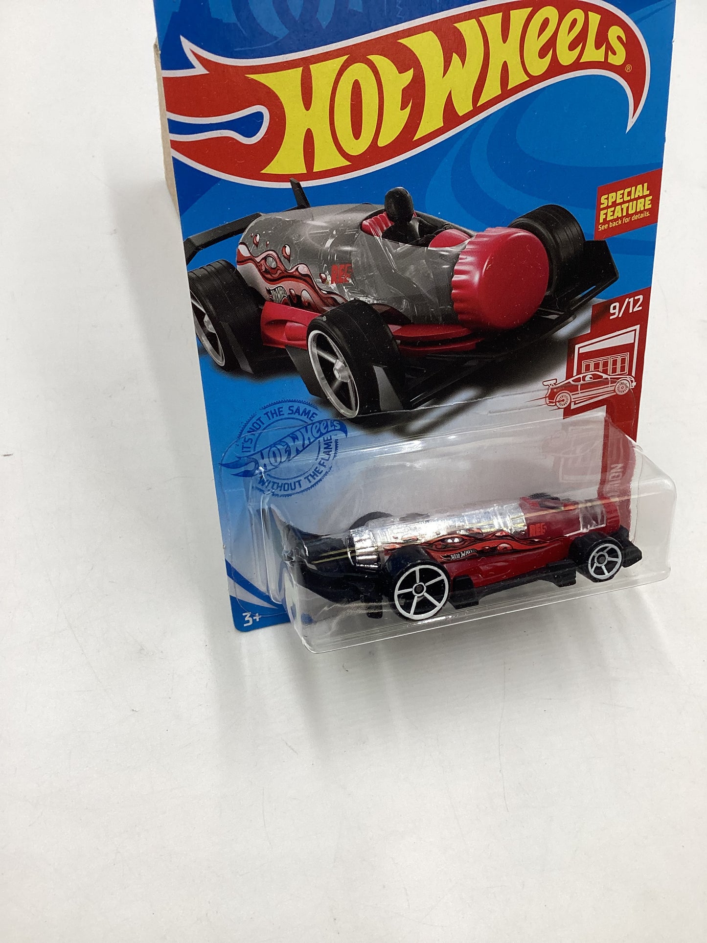 2021 Hot wheels Target Red Edition #6 Carbonator *Cracked Blister*