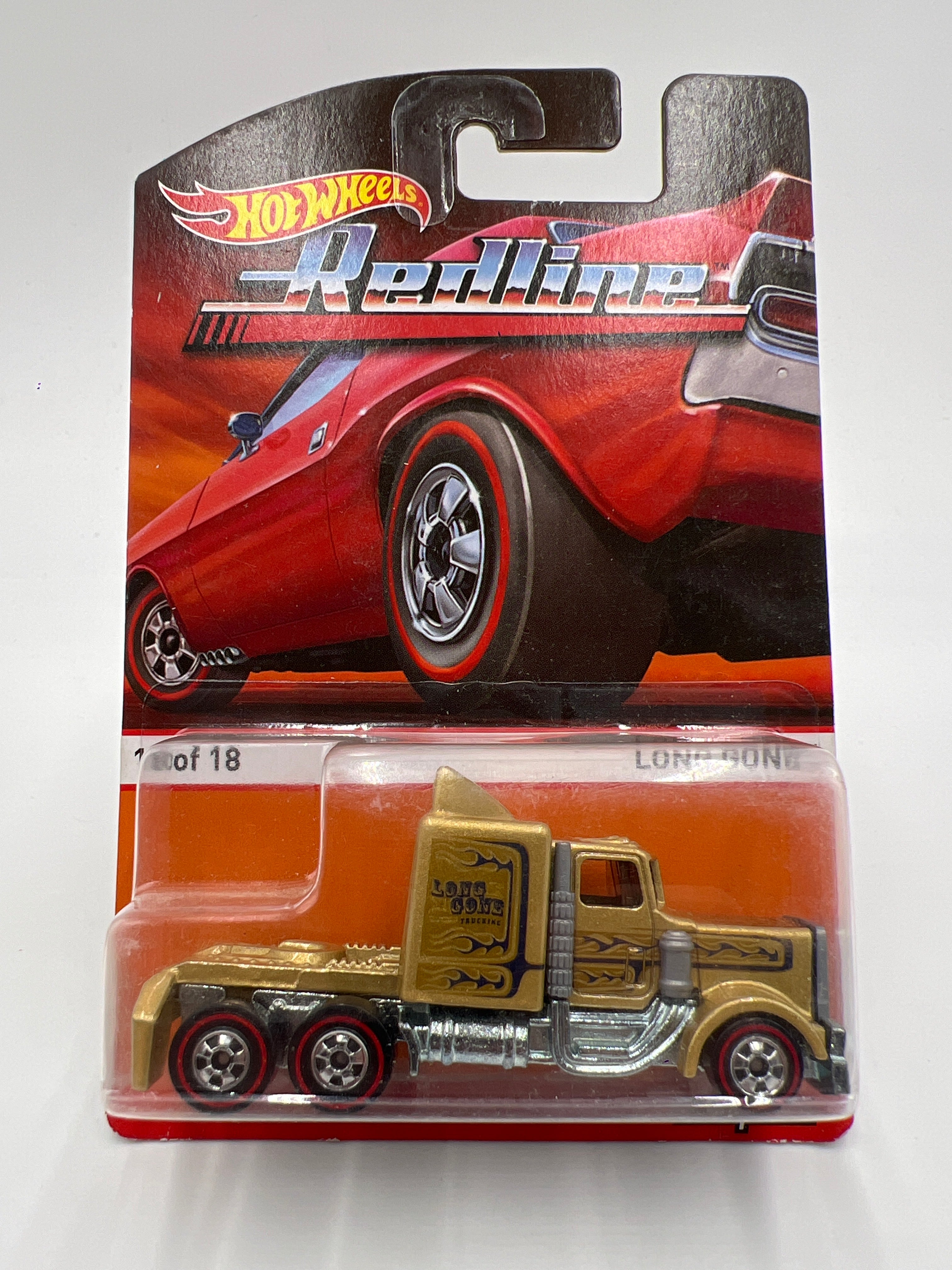 Hot Wheels Heritage Redline #18 Long Gone Gold SR – carolinasdiecast