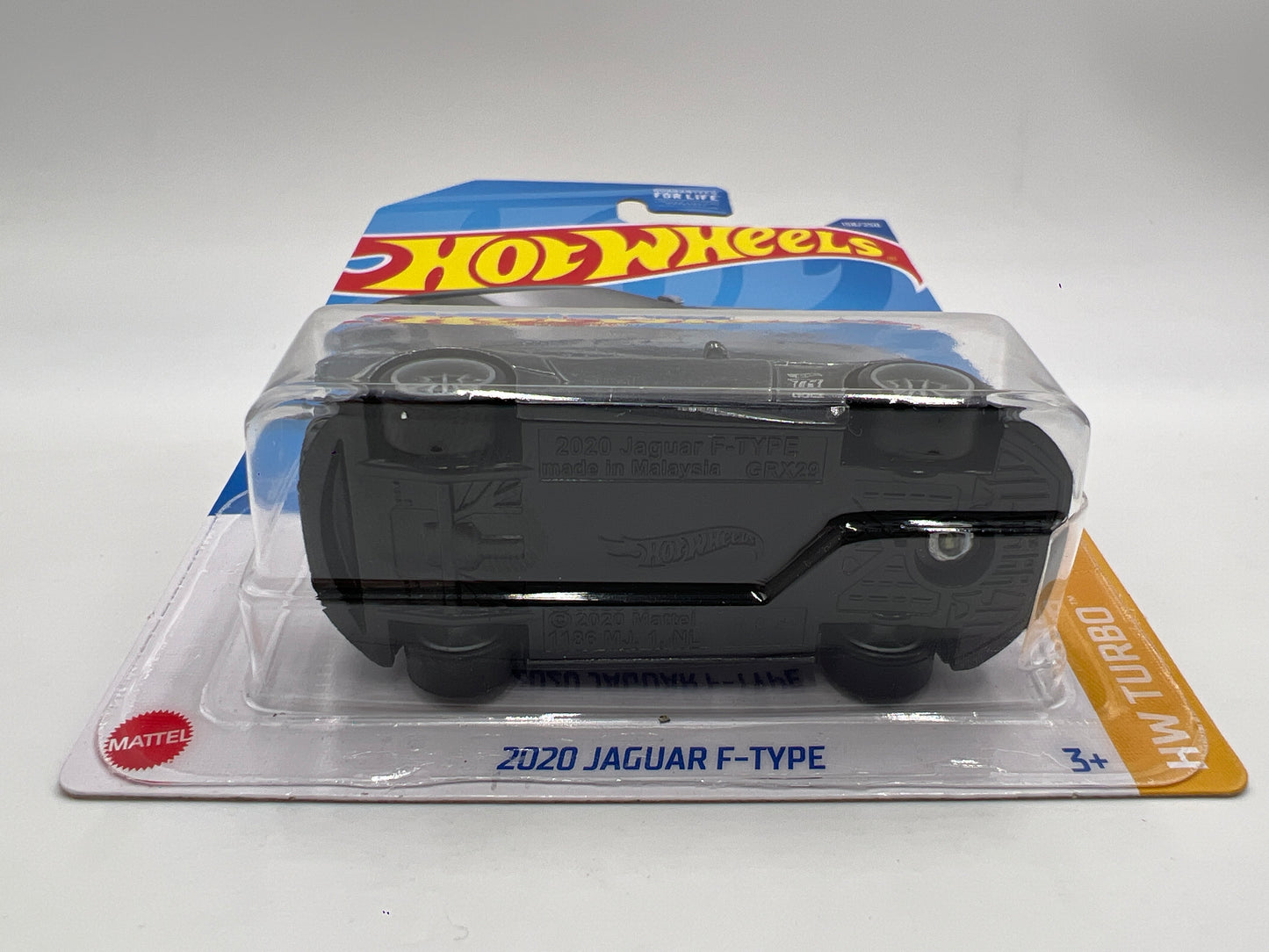 2022 Hot Wheels Super Treasure Hunt #158 2020 Jaguar F-Type Gray W/Protector