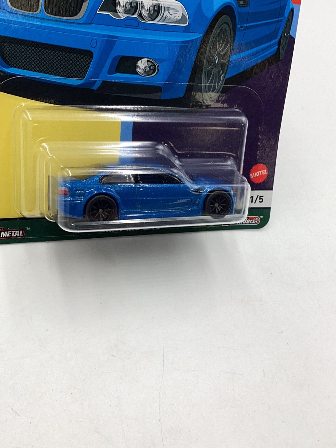 2021 Hot wheels car culture Deutschland Design BMW M3 E46 1/5 252D