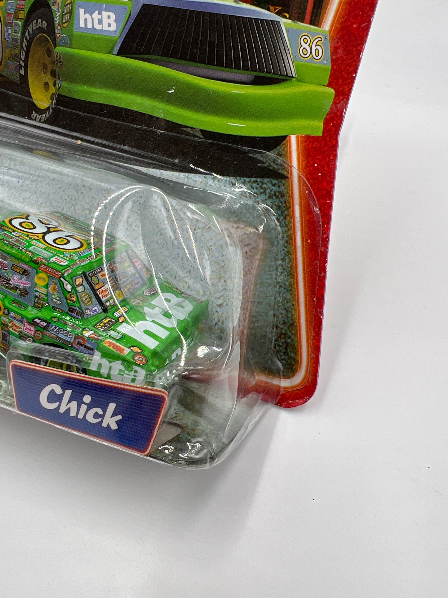 Disney Pixar Cars Supercharged Chick Green 139G