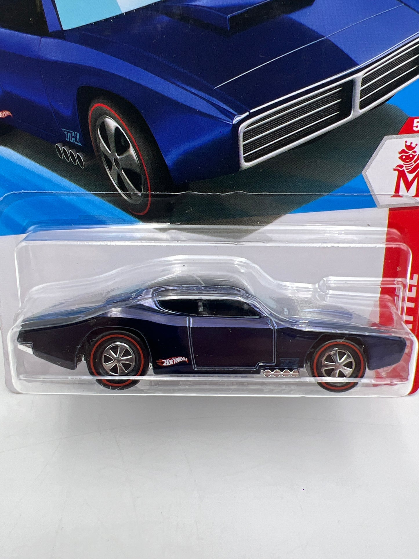 2026 Hot Wheels Super Treasure Hunt #156 Custom Otto Blue W/Protector