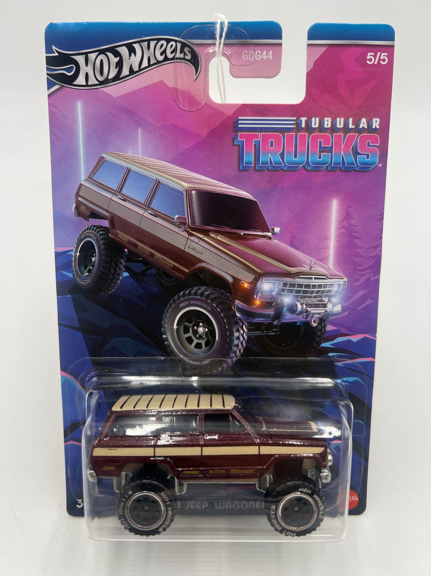 2024 Hot Wheels Tubular Trucks 5/5 1988 Jeep Wagoneer 160H