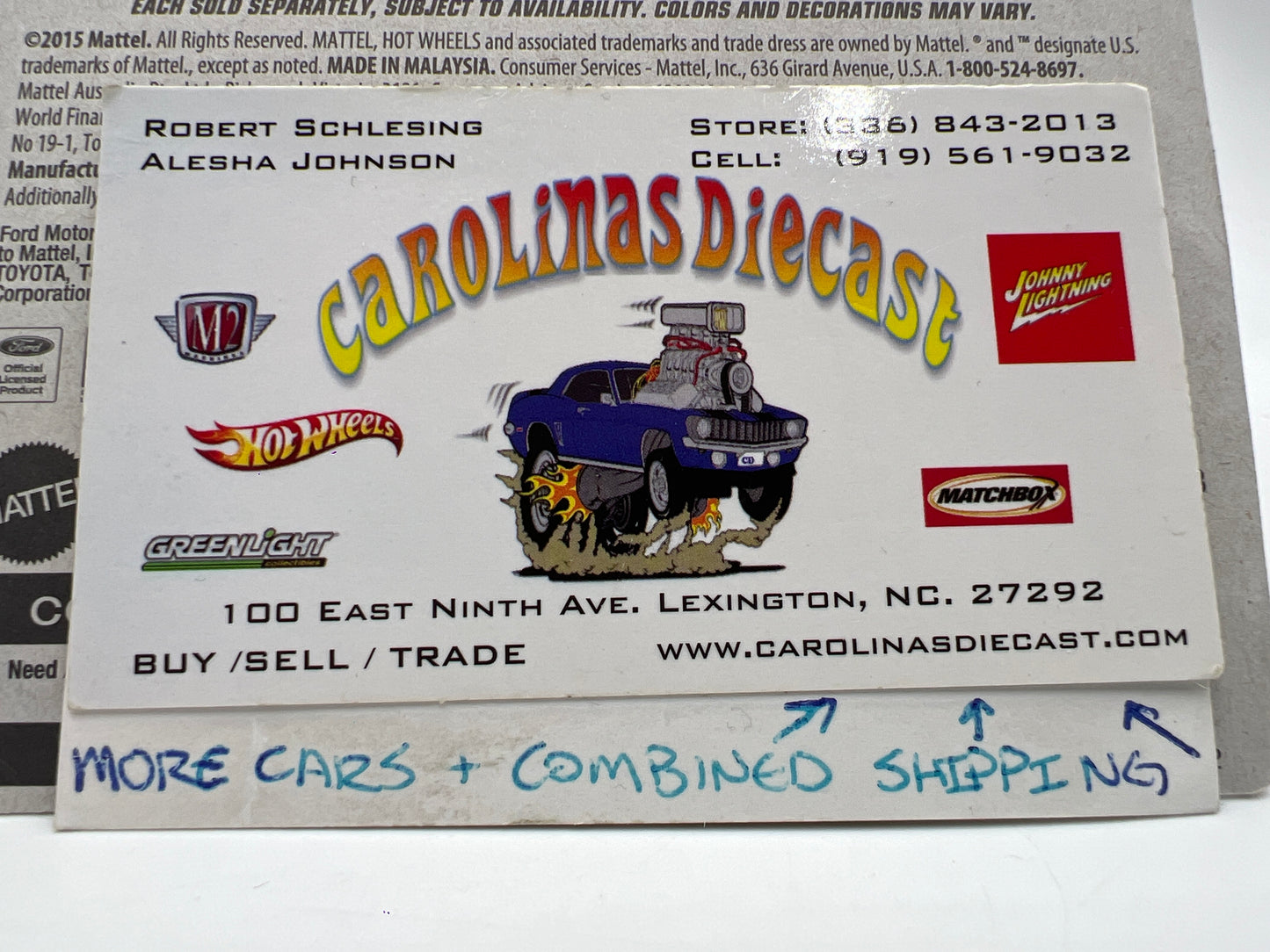 2016 Hot Wheels Walmart Exclusive Rad Trucks #7 Chevy Silverado Blue 161J