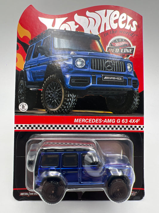 2024 Hot Wheels RLC Mercedes-AMG G 63 4x4 Blue W/Protector