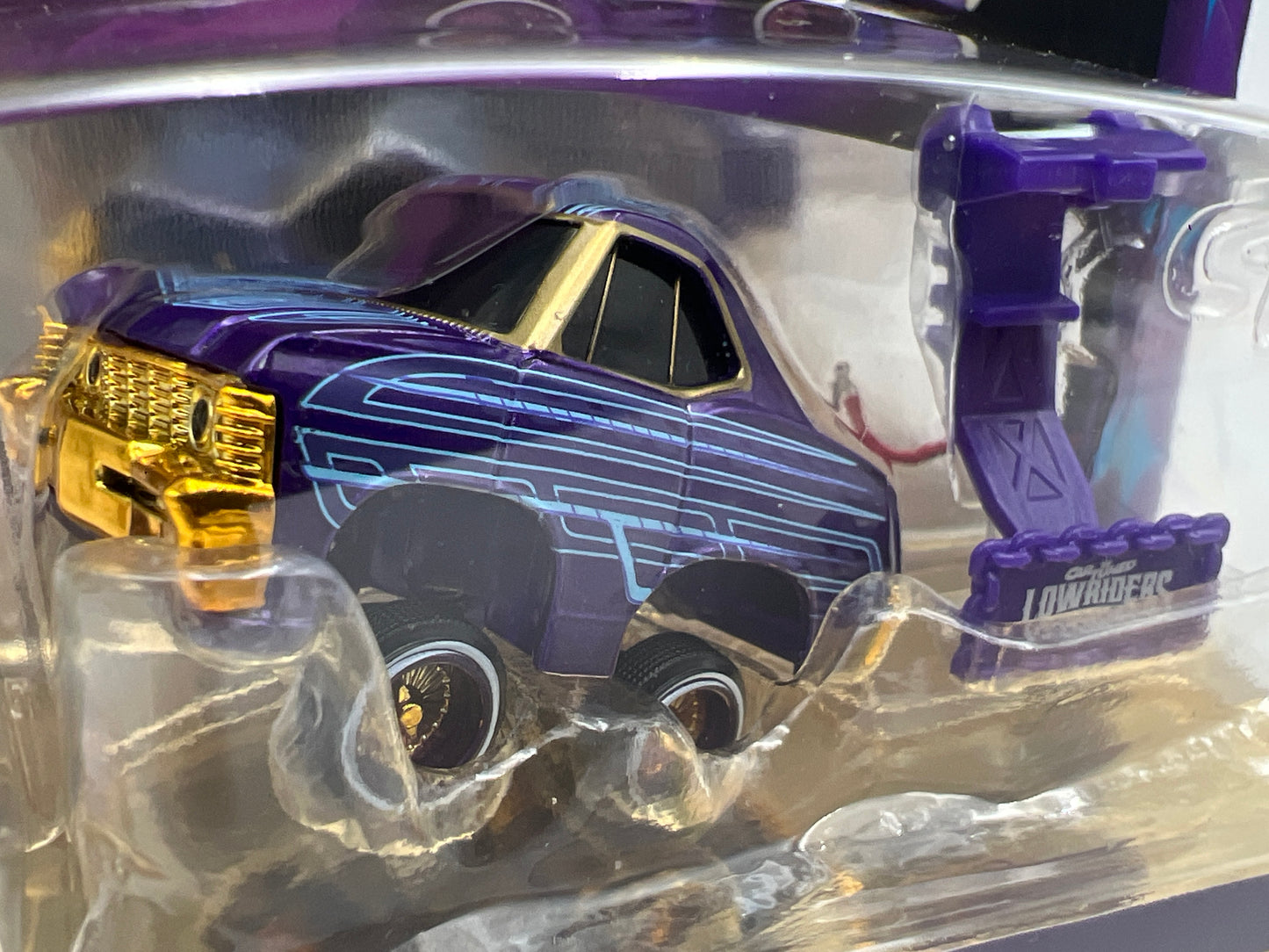 MGA Car Tuned Series 3 Show Glow Lowriders #2 67 Chevy Impala Purple
