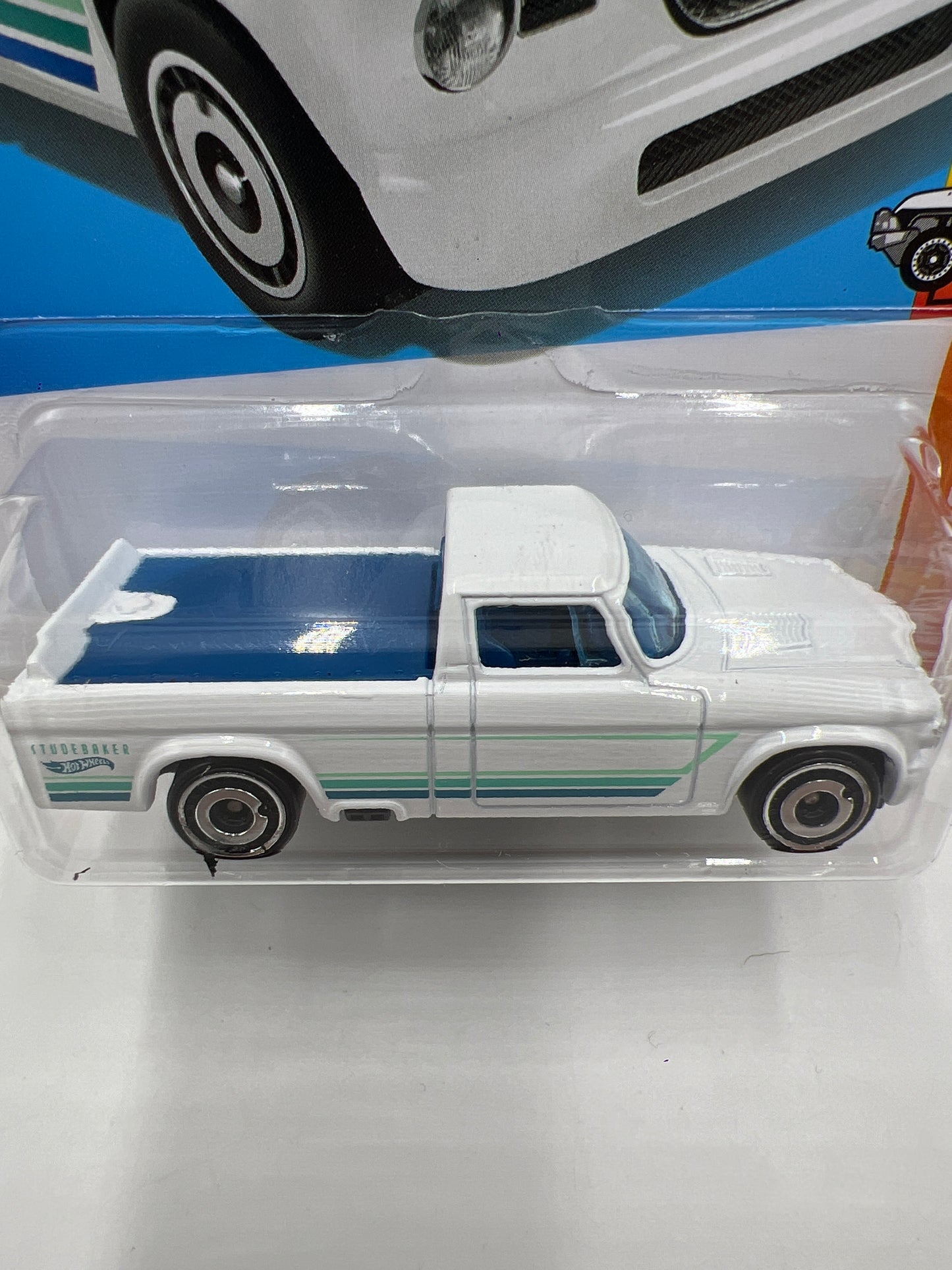 2024 Hot Wheels N Case #155 63 Studebaker Champ White 43B