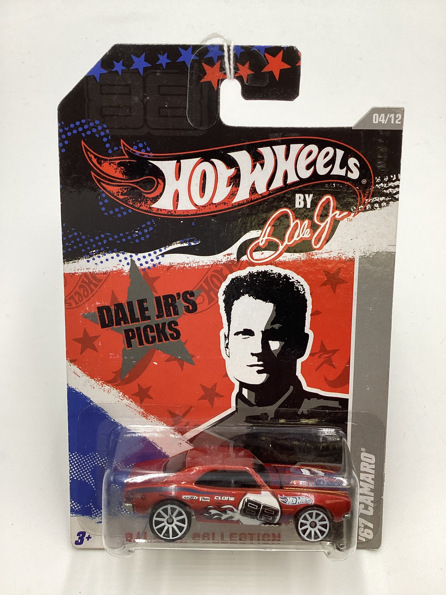 2011 Hot wheels Dale Jrs Picks #4 67 Camaro Red Opening Hood 152C