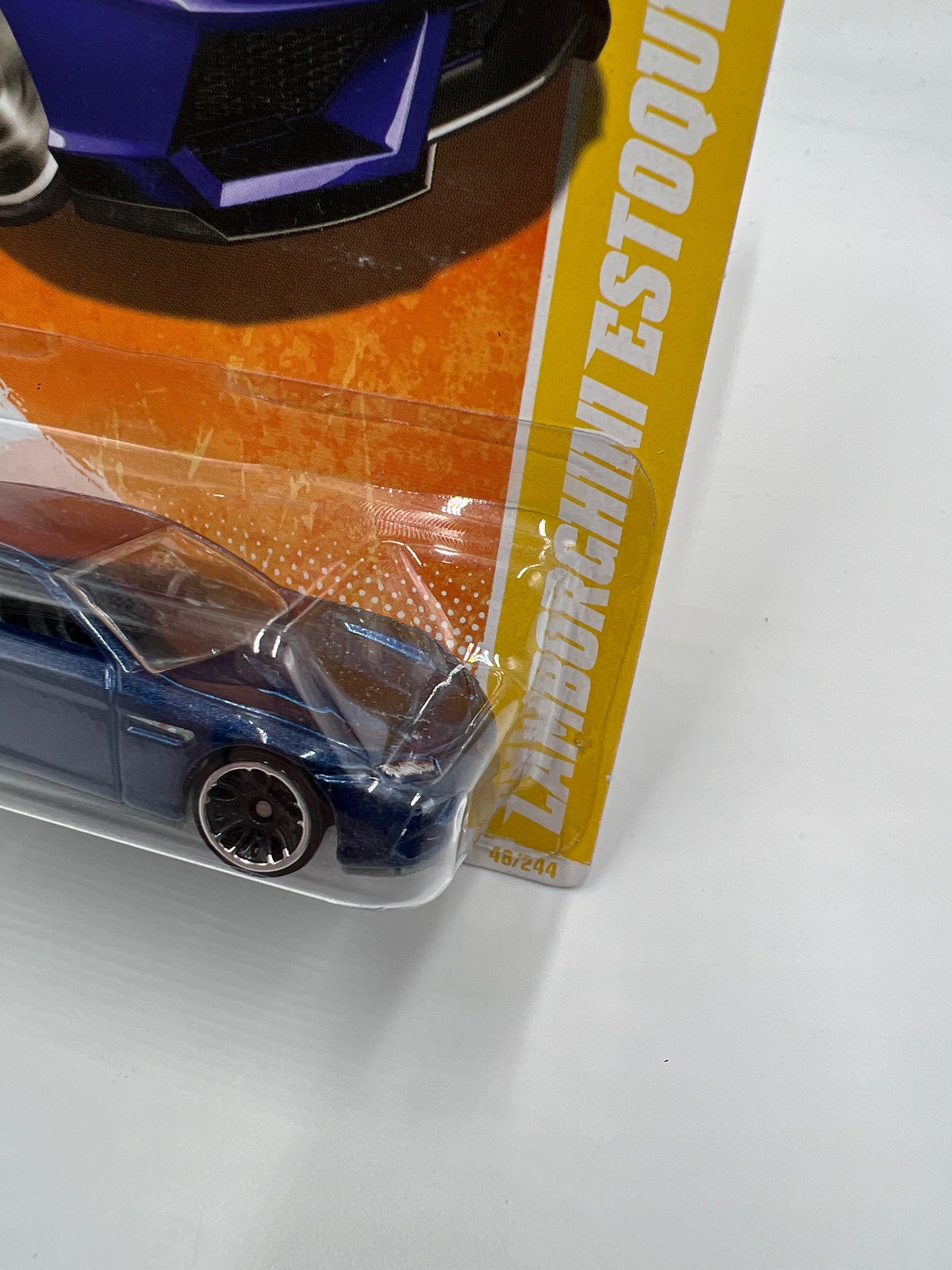 2011 Hot Wheels New Models #48 Lamborghini Estoque Blue 101A