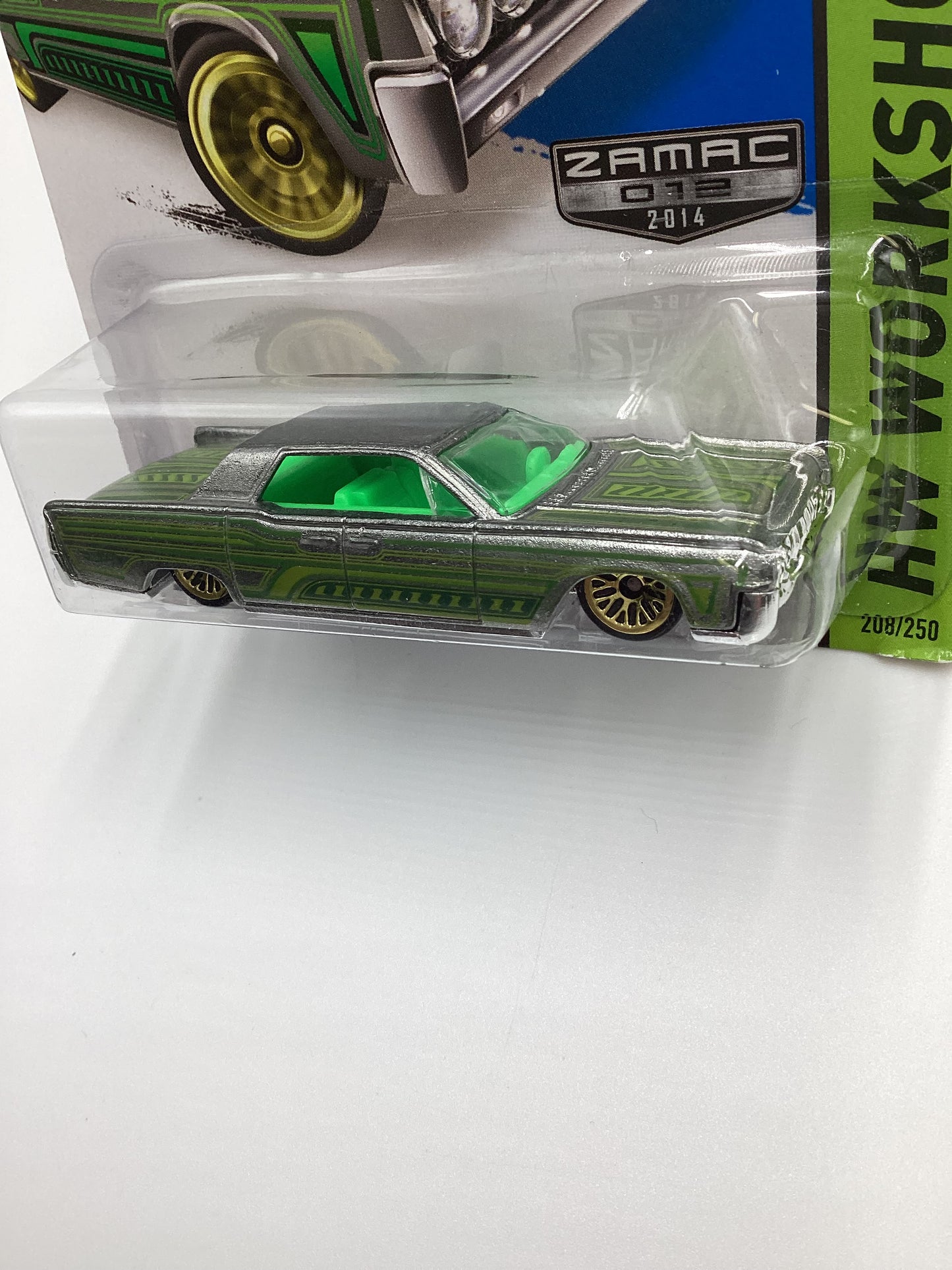 2014 Hot Wheels Zamac 012 #208 64 Lincoln Continental Walmart Exclusive 143B