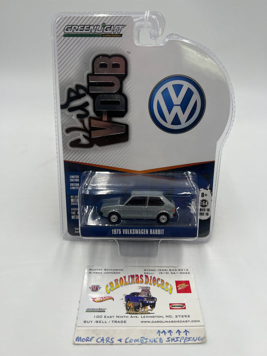 Greenlight Club V-Dub Raw Chase 1975 Volkswagen Rabbit