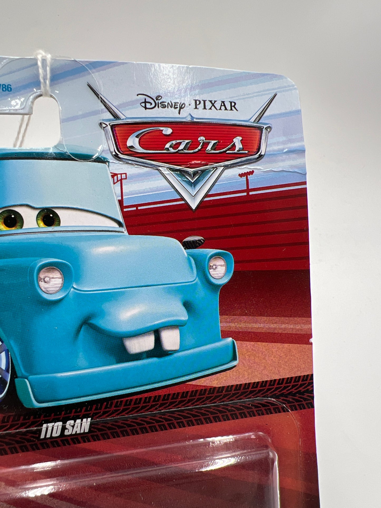 Disney Pixar Cars Toon Tokyo Mater Ito San Blue (Bad Card) 142i