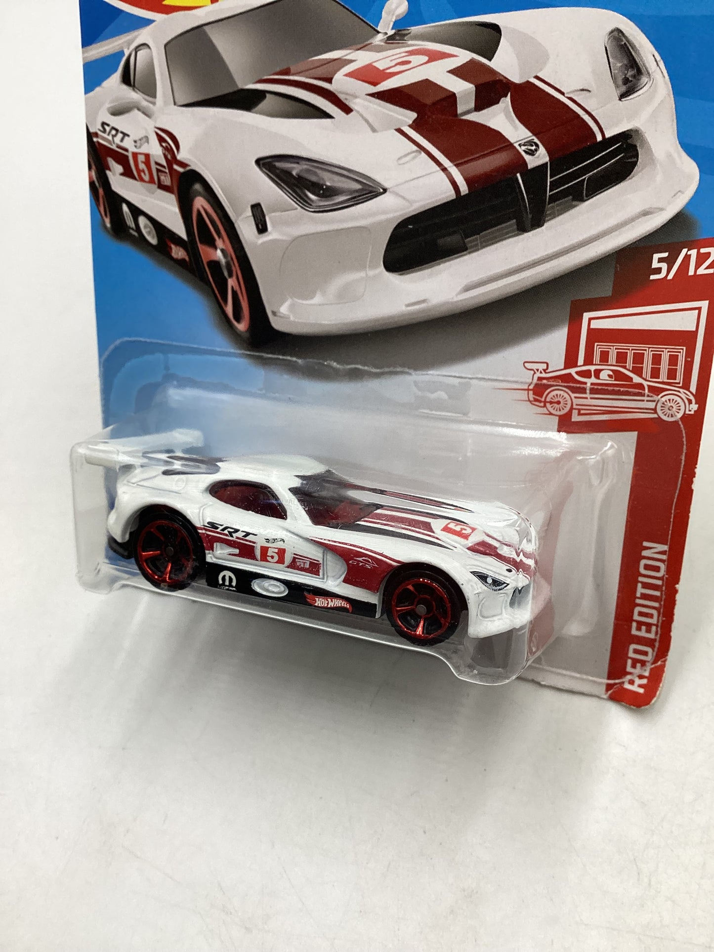 2019 Hot wheels #124 SRT Viper GTS-R Red edition Target Exclusive 145F