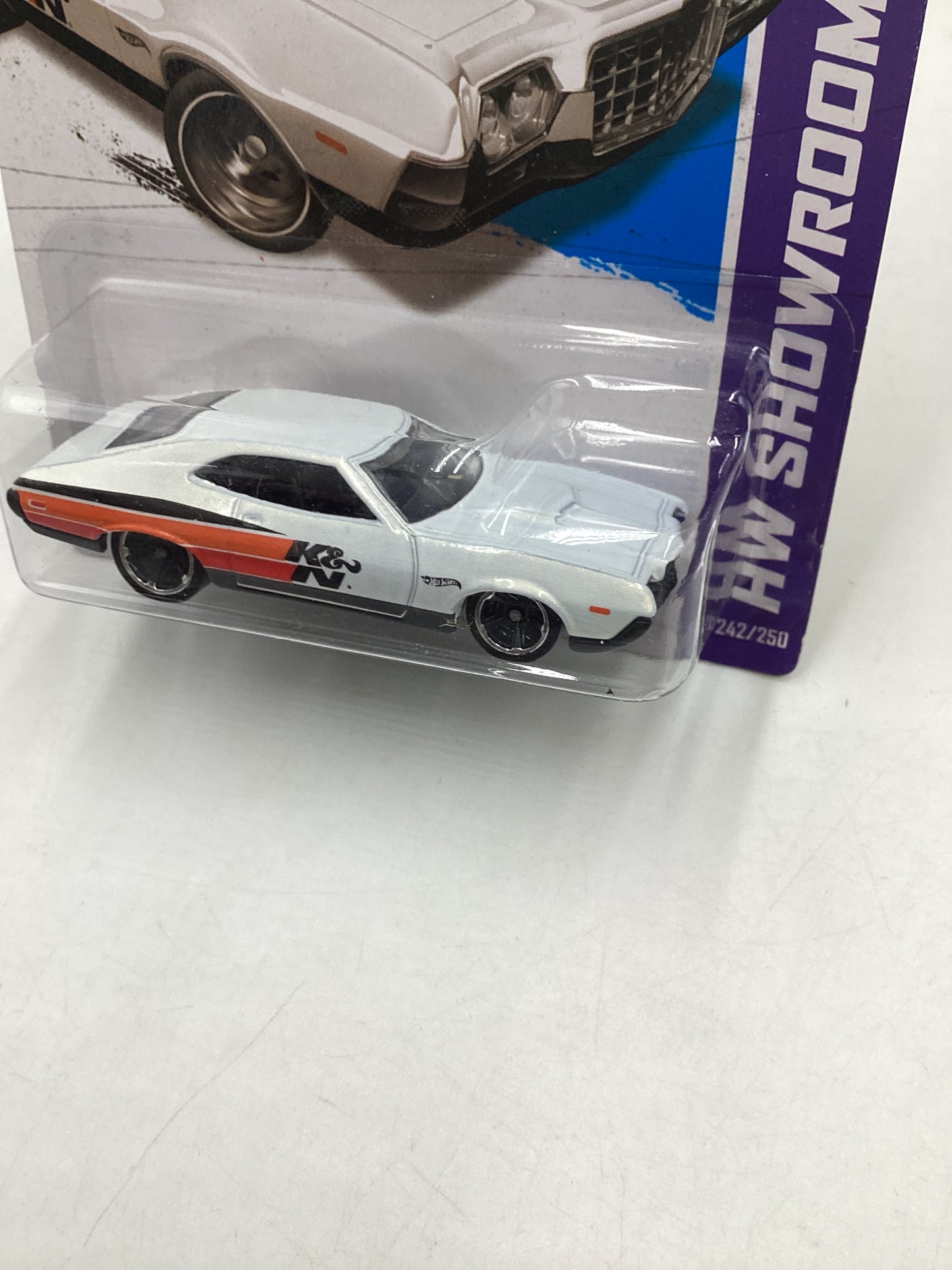 2013 Hot Wheels #242 72 Ford Gran Torino Sport White 20A