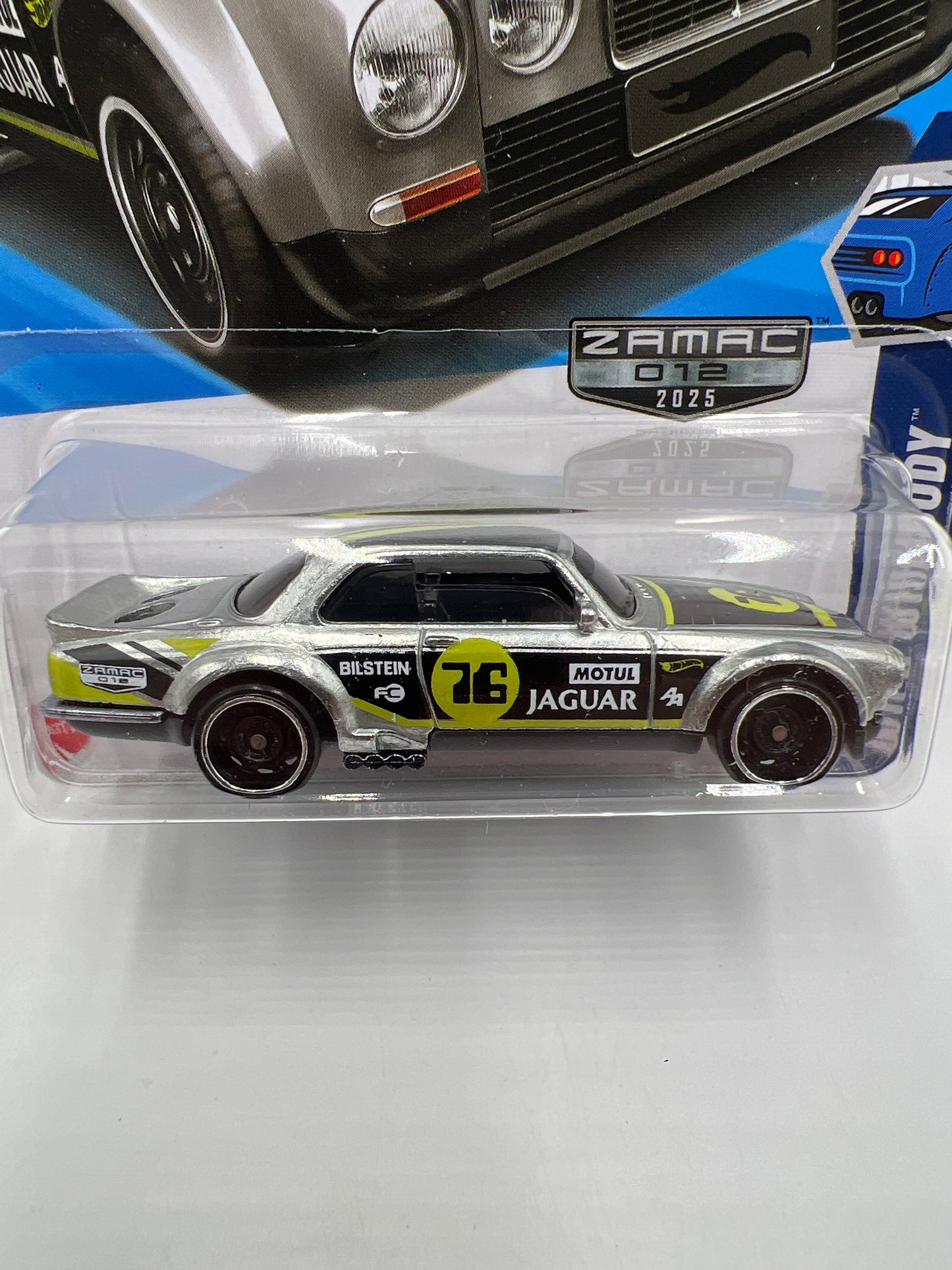 2025 Hot Wheels Q Case Wild Widebody Zamac 12 #238 Jaguar XJC V12 Coupe 146C