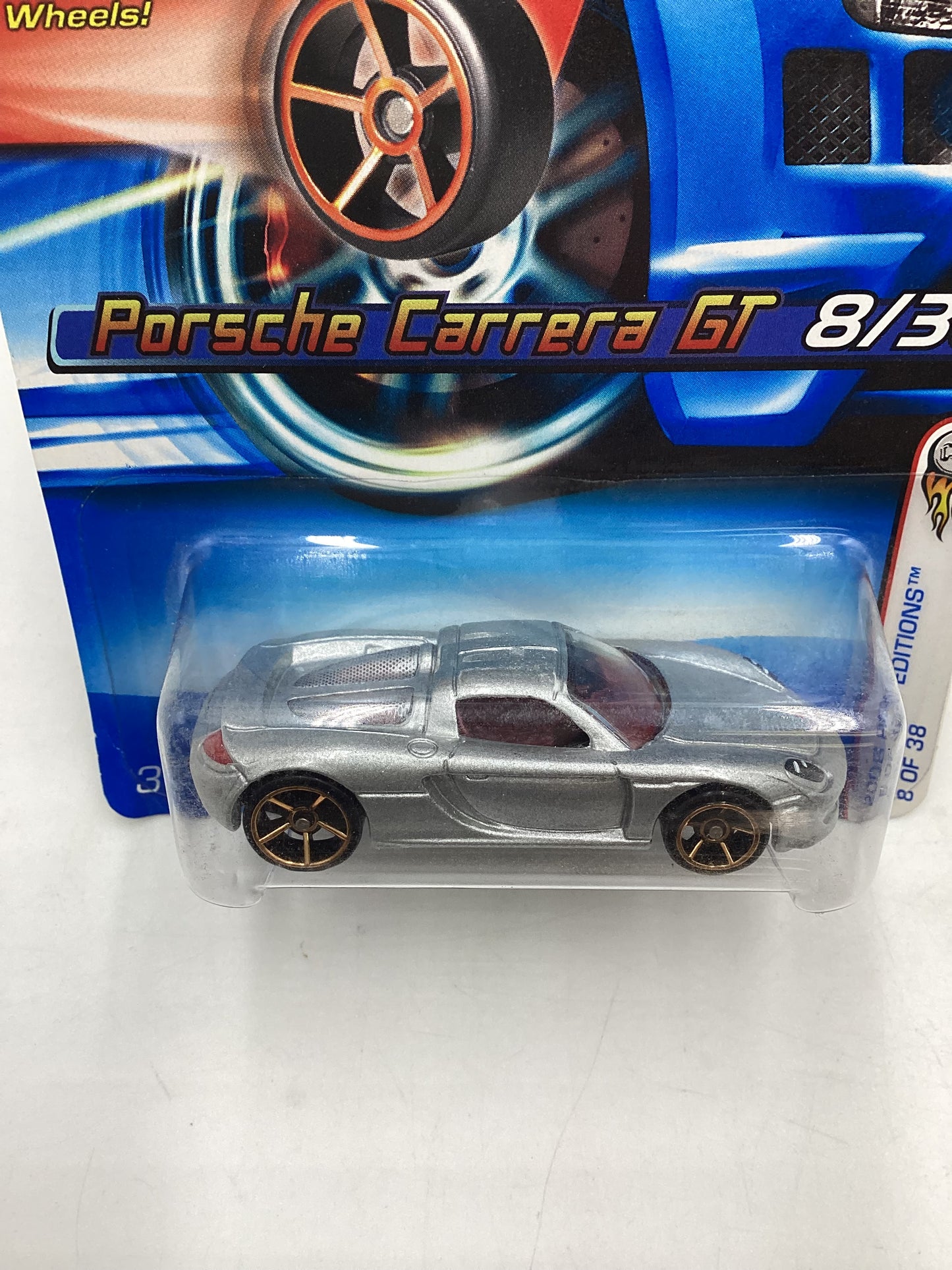 2006 Hot Wheels First Editions #008 Porsche Carrera GT Faster Than Ever 99E