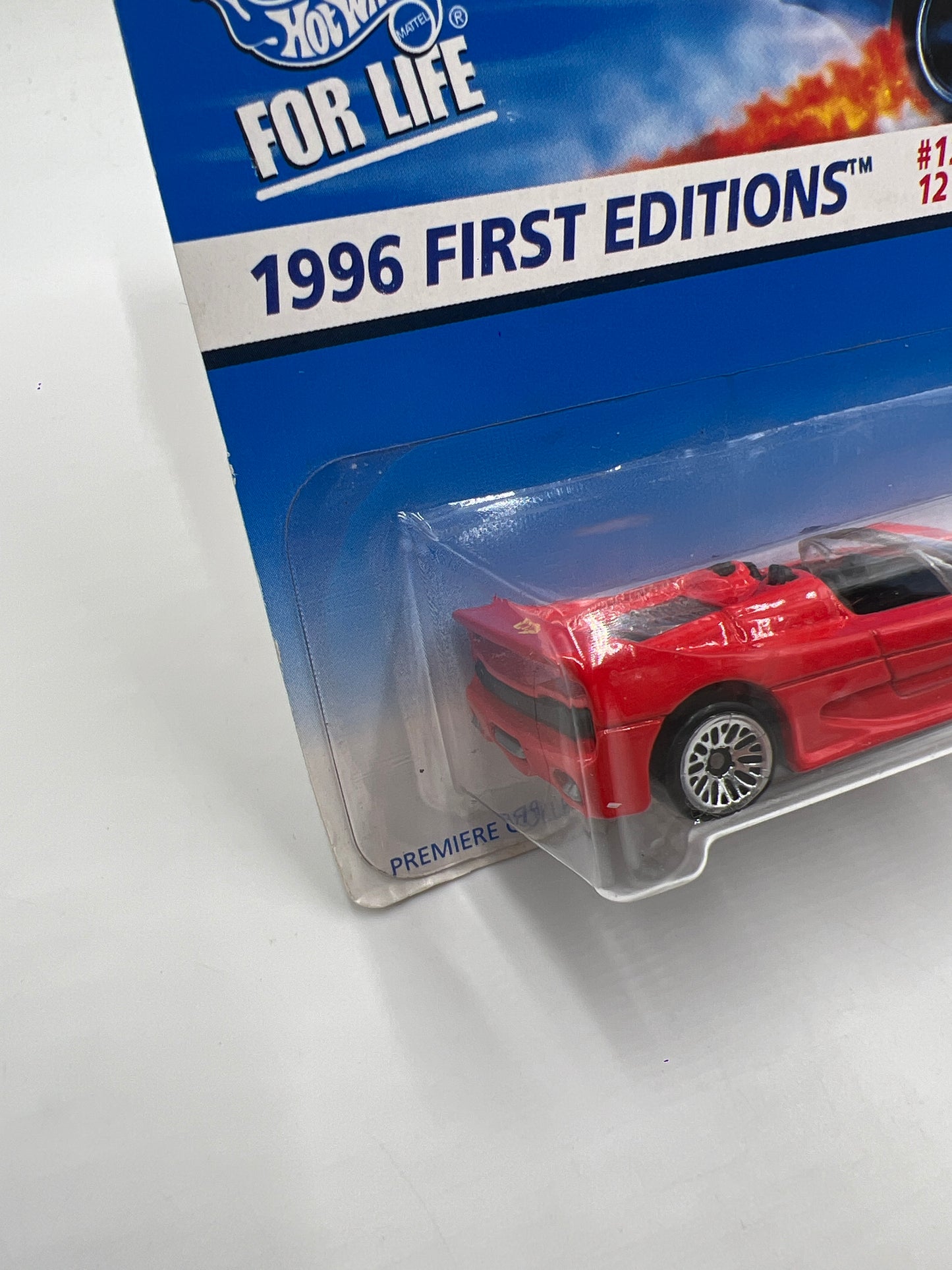 1996 Hot Wheels First Editions #377 Ferrari F50 Red