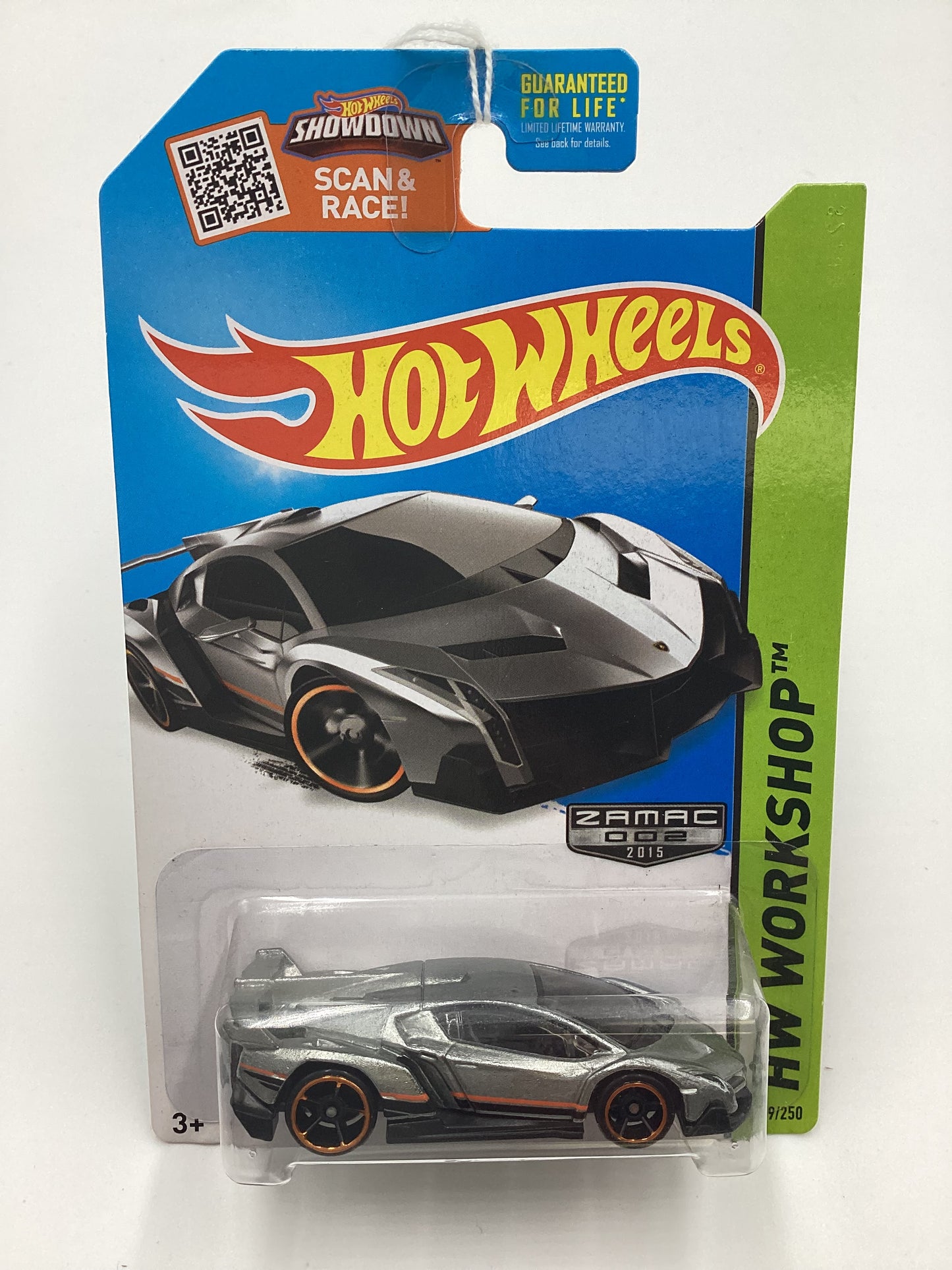 2015 Hot Wheels Zamac 002 #189 Lamborghini Veneno 148D