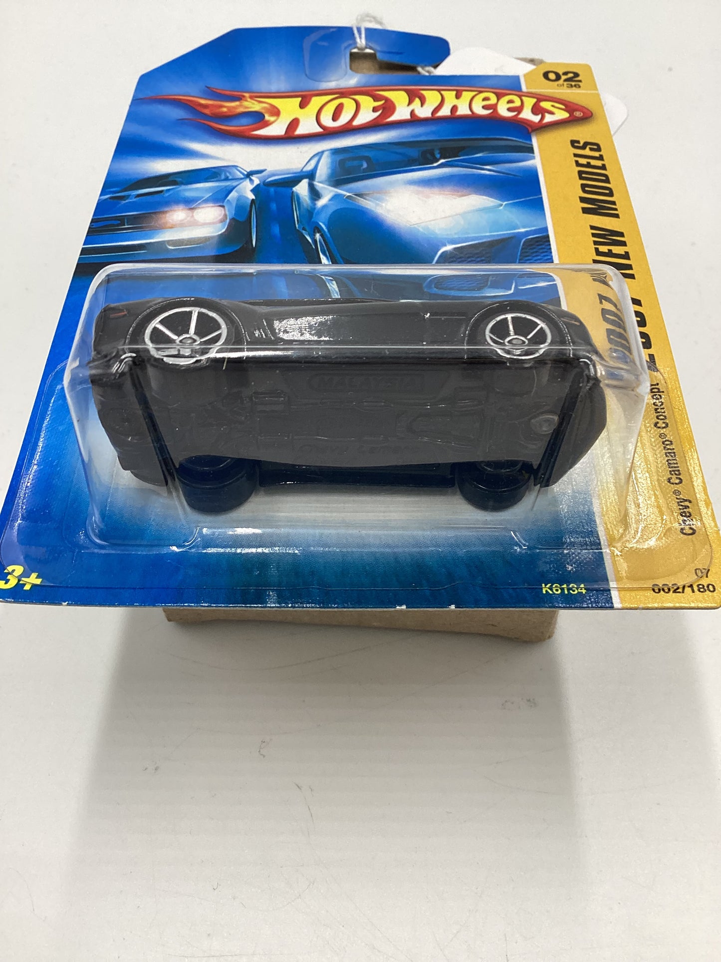 2007 Hot Wheels New Models #2 Chevy Camaro Concept Black 2C