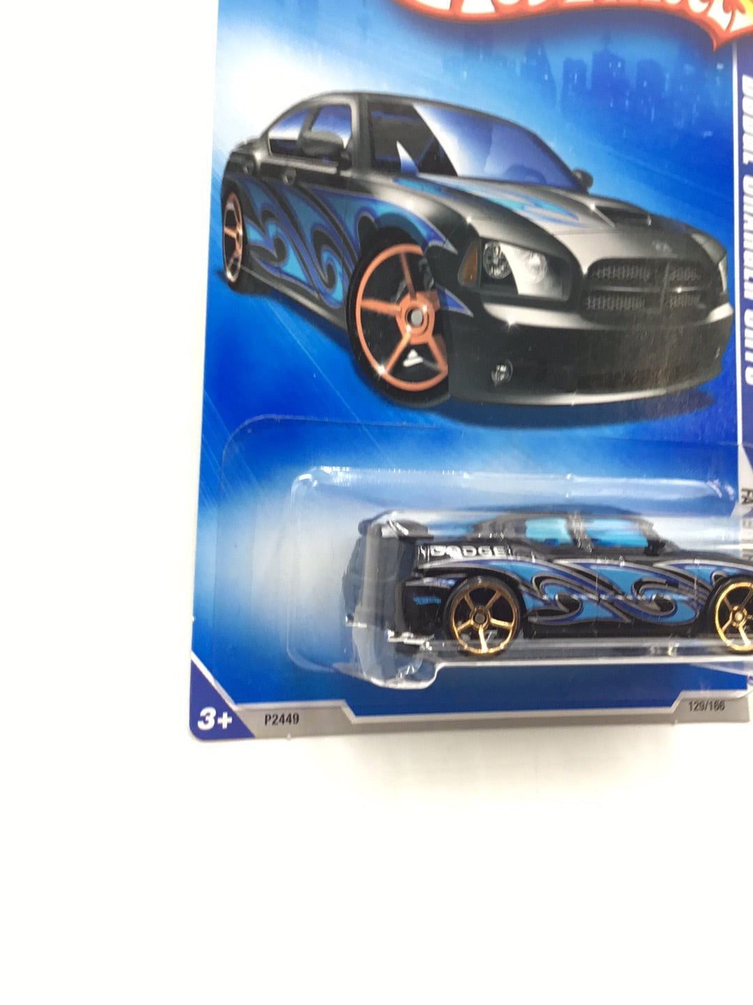 2009 Hot Wheels #129 Dodge Charger SRT8 T3