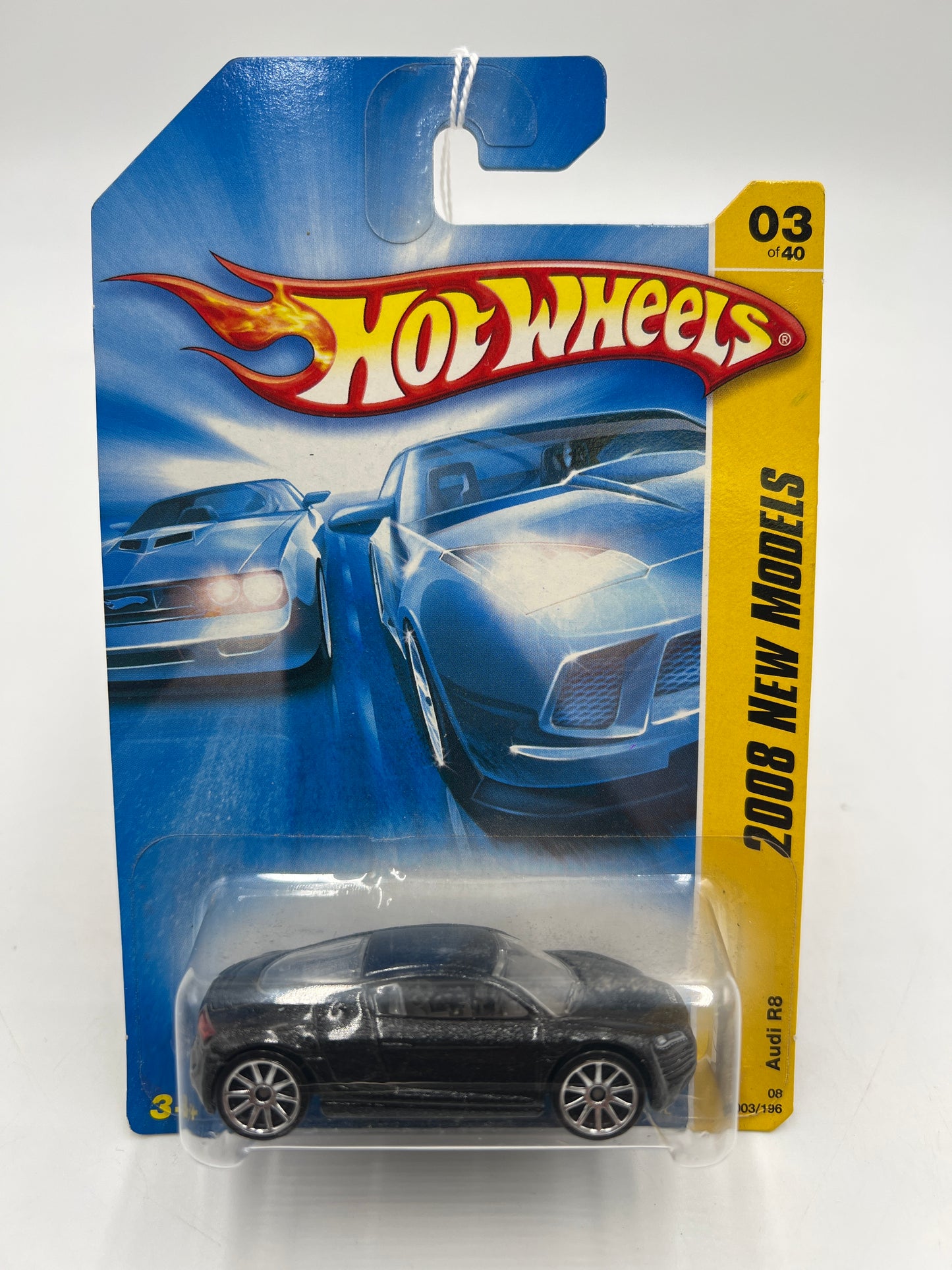 2008 Hot Wheels New Models #3 Audi R8 (10 SPK Wheels) 107E