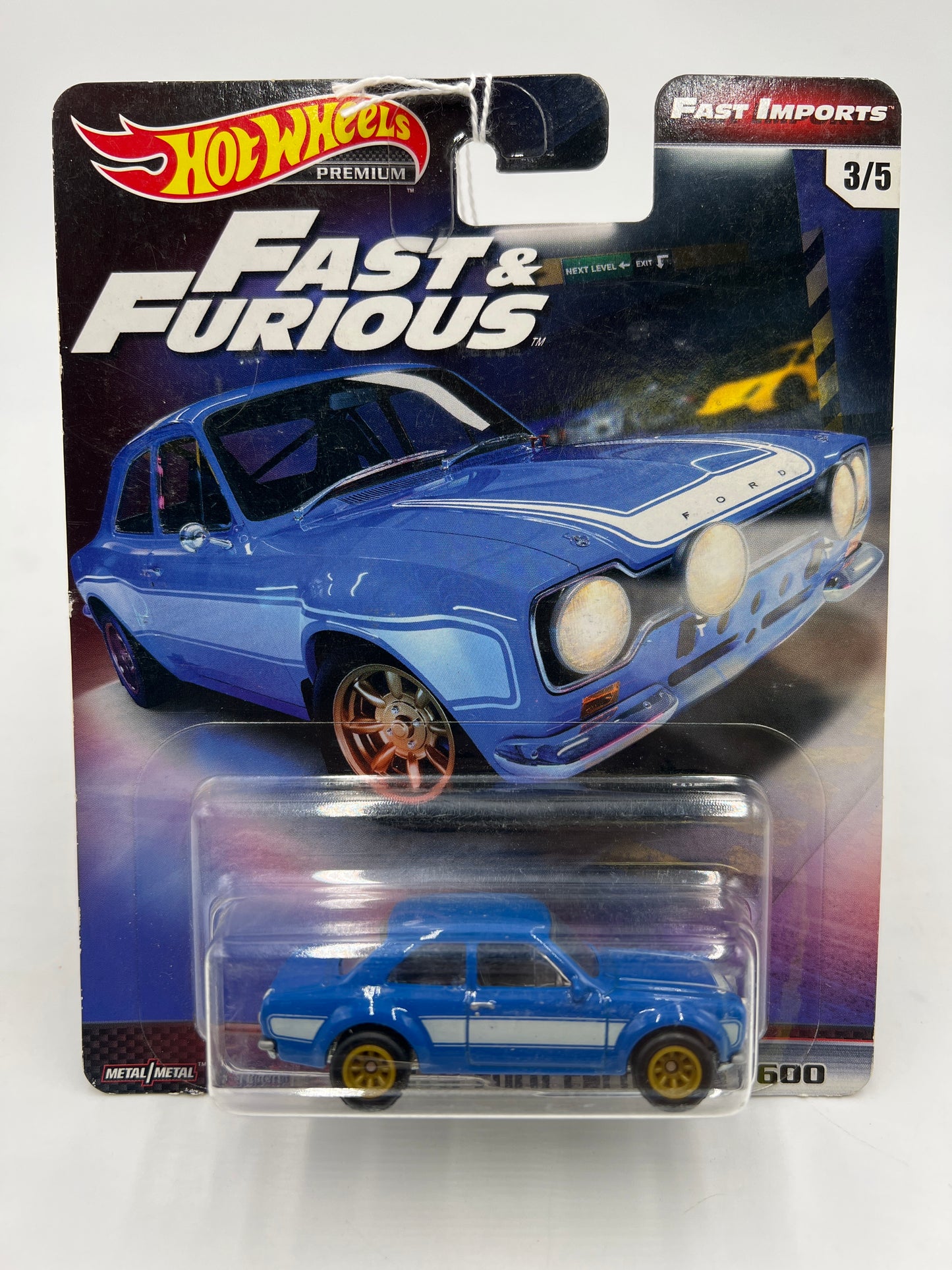 Hot Wheels Fast & Furious Fast Imports #3 1970 Ford Escort RS 1600 248B