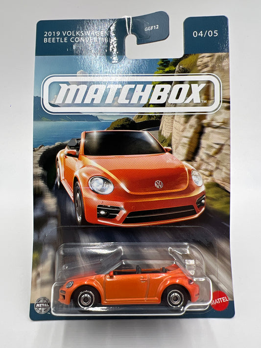 2025 Matchbox Germany Series #4 2019 Volkswagen Beetle Convertible Orange 162D