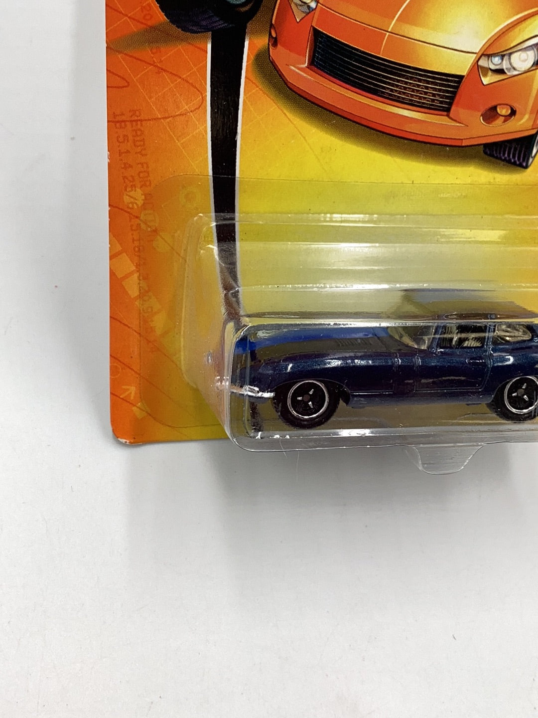 Matchbox 2007 #28 1961 Jaguar E -Type Coupe dk blue 209C