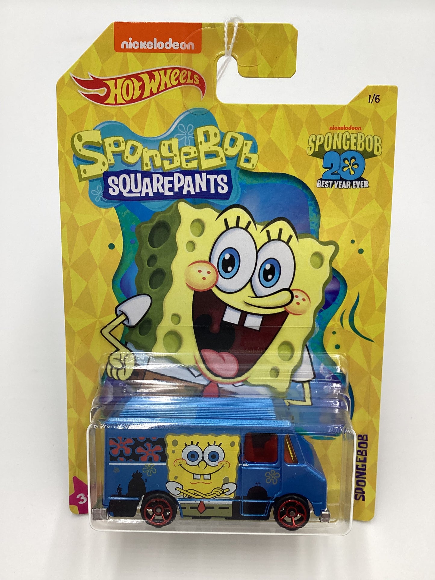 Hot Wheels Spongebob 20 Best Year Ever Set #1 Combat Medic Blue Spongebob 161A