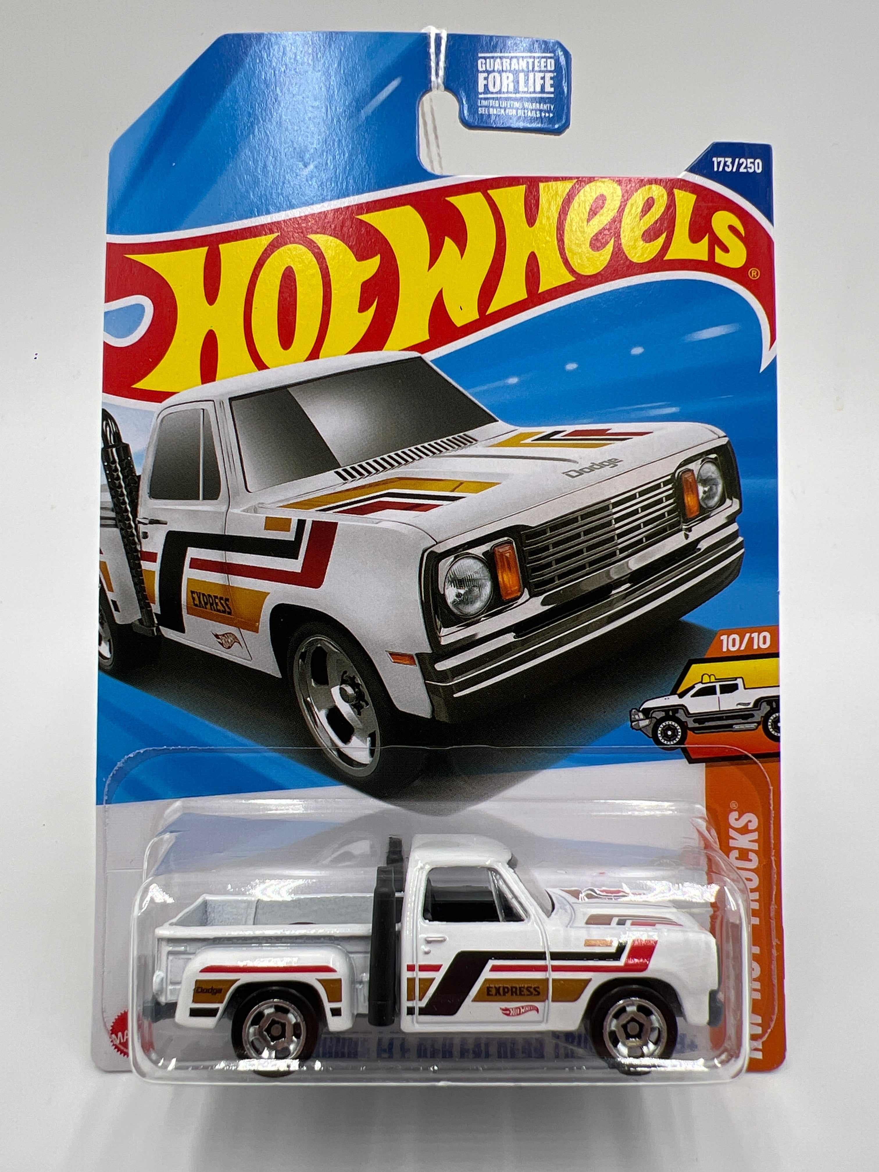 2025 Hot Wheels H Case HW Hot Trucks #173 1978 Dodge Lil Red