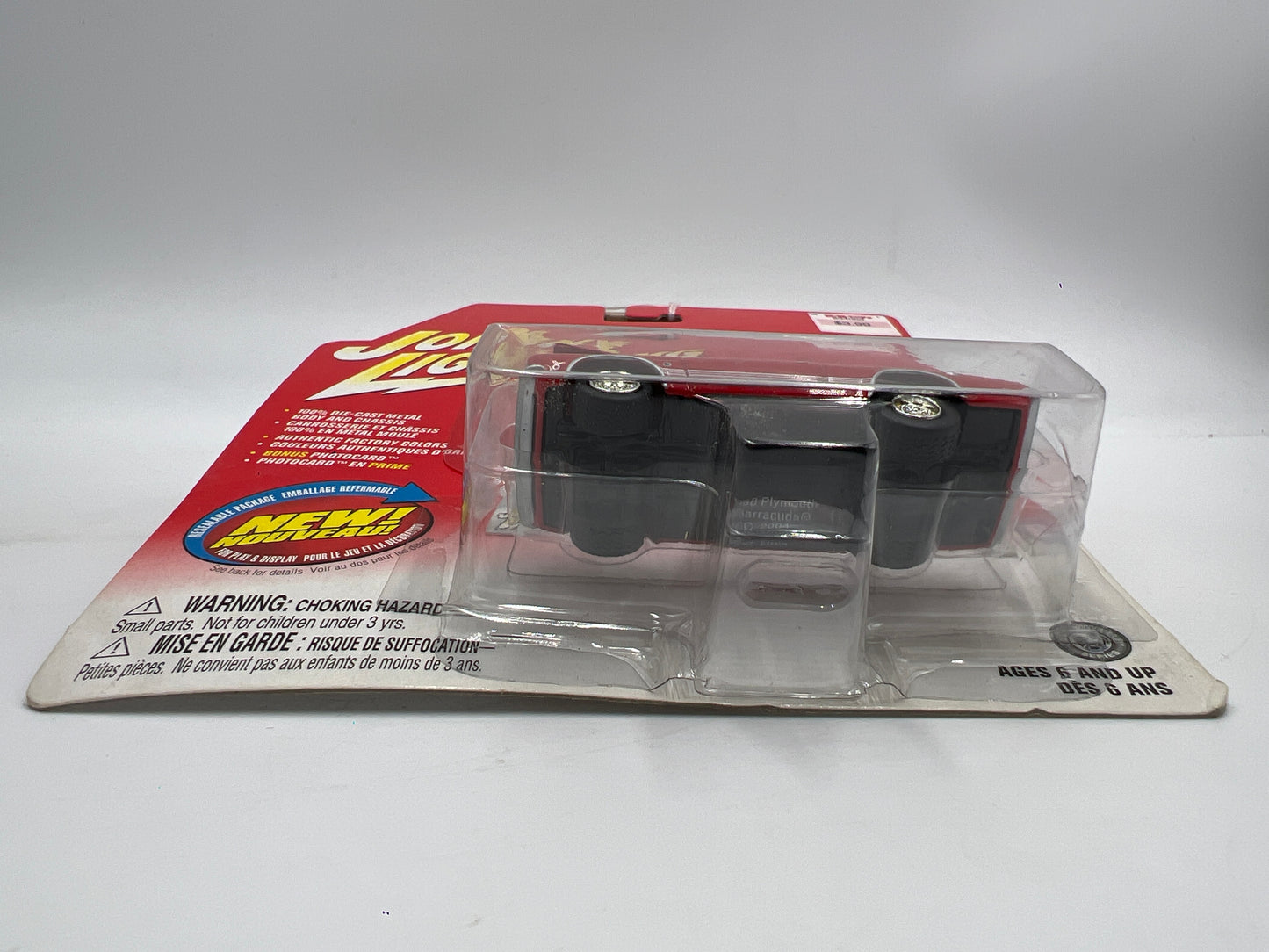 Johnny Lightning Muscle Cars USA #23 1968 Plymouth Barracuda Red 219A